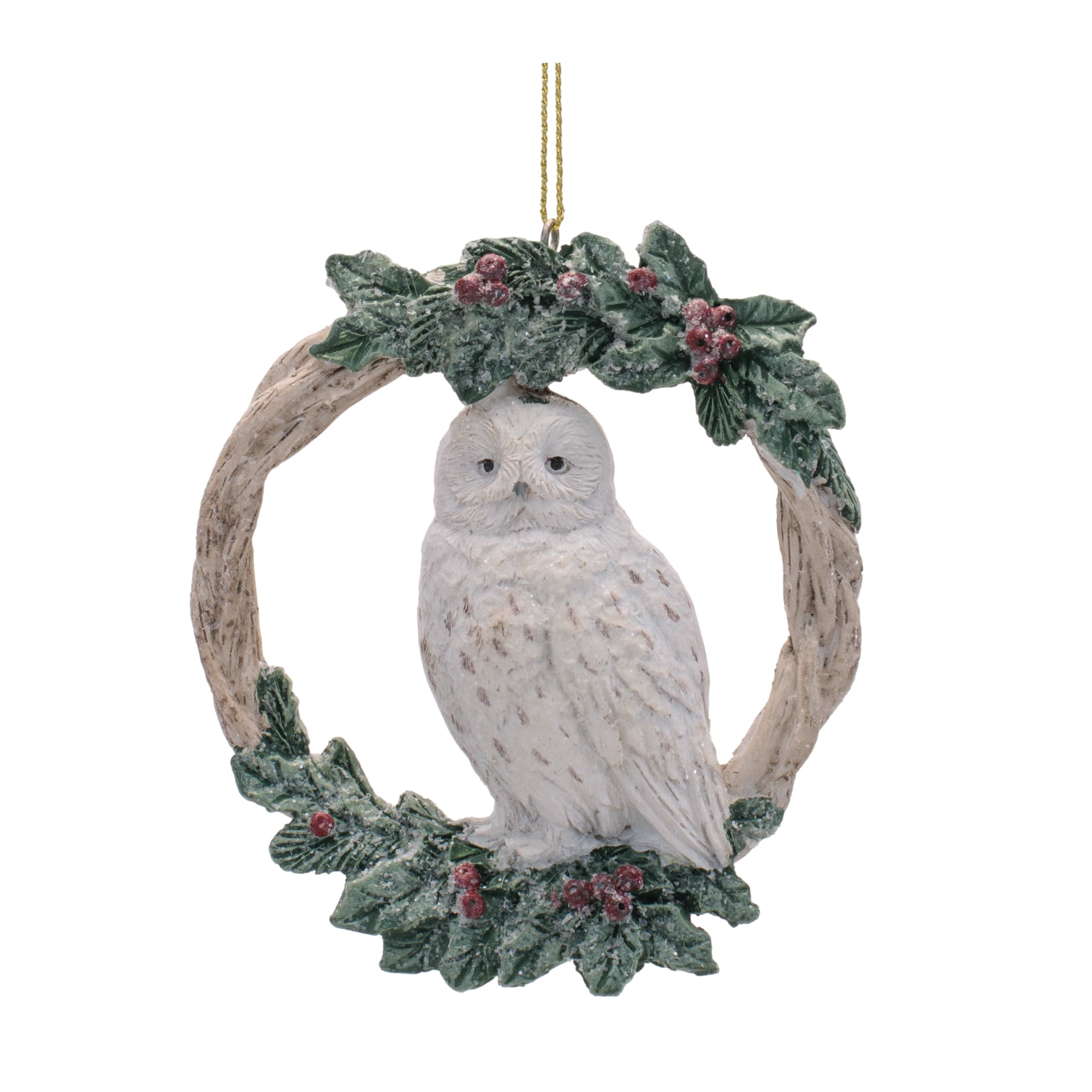 Melrose 4.25" Animal Wreath Ornament Set