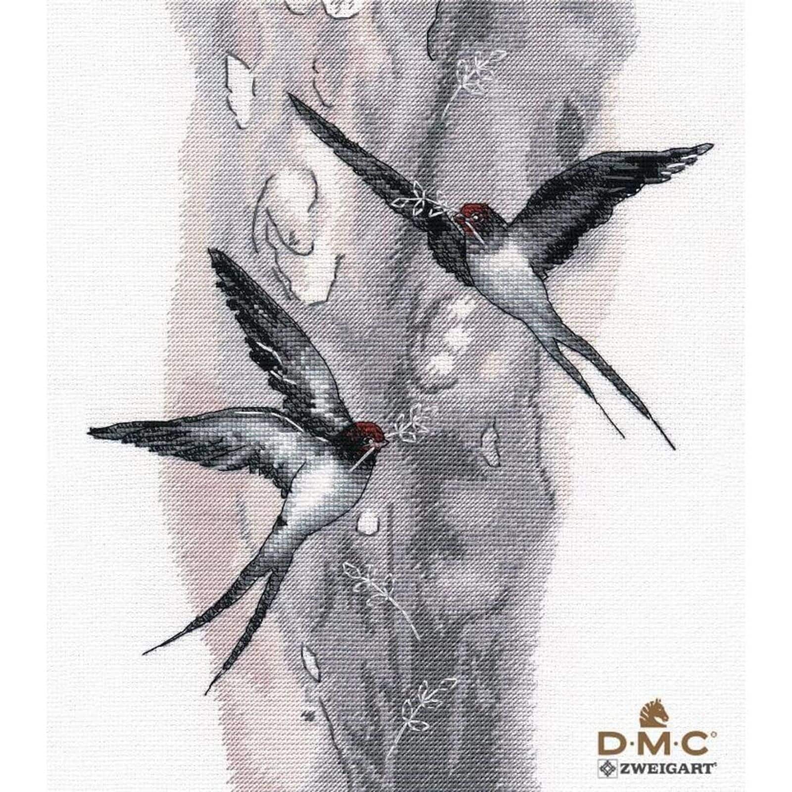 Oven Swallows Cross Stitch Kit