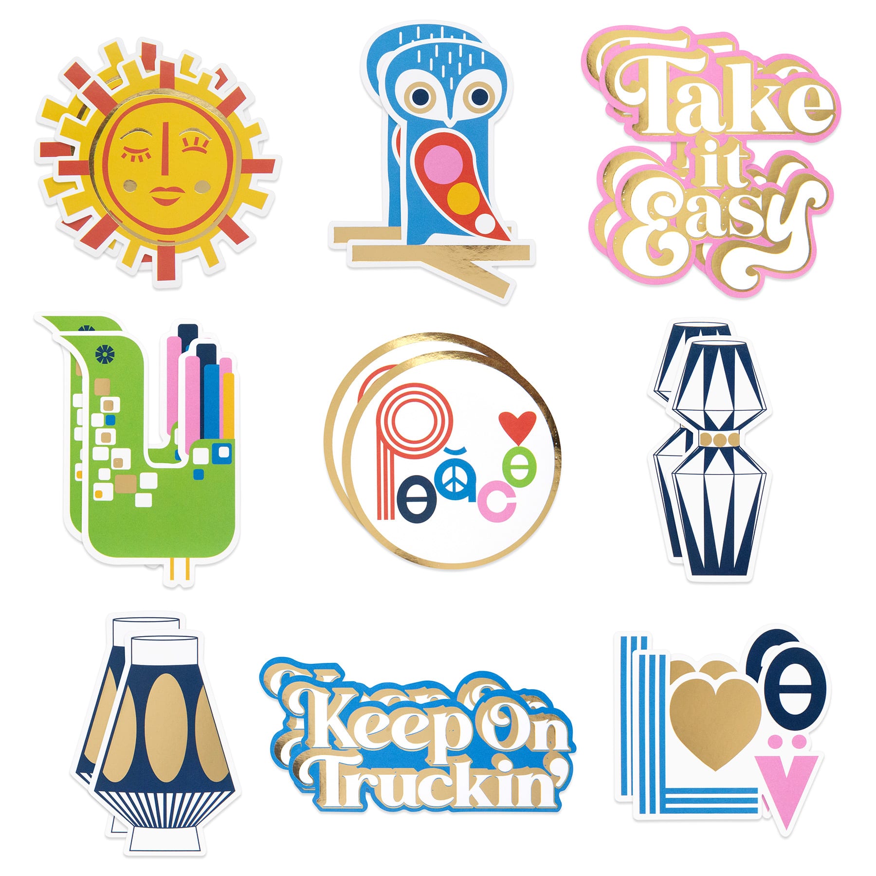 Jonathan Adler x Michaels Cali Crafters Vinyl Stickers