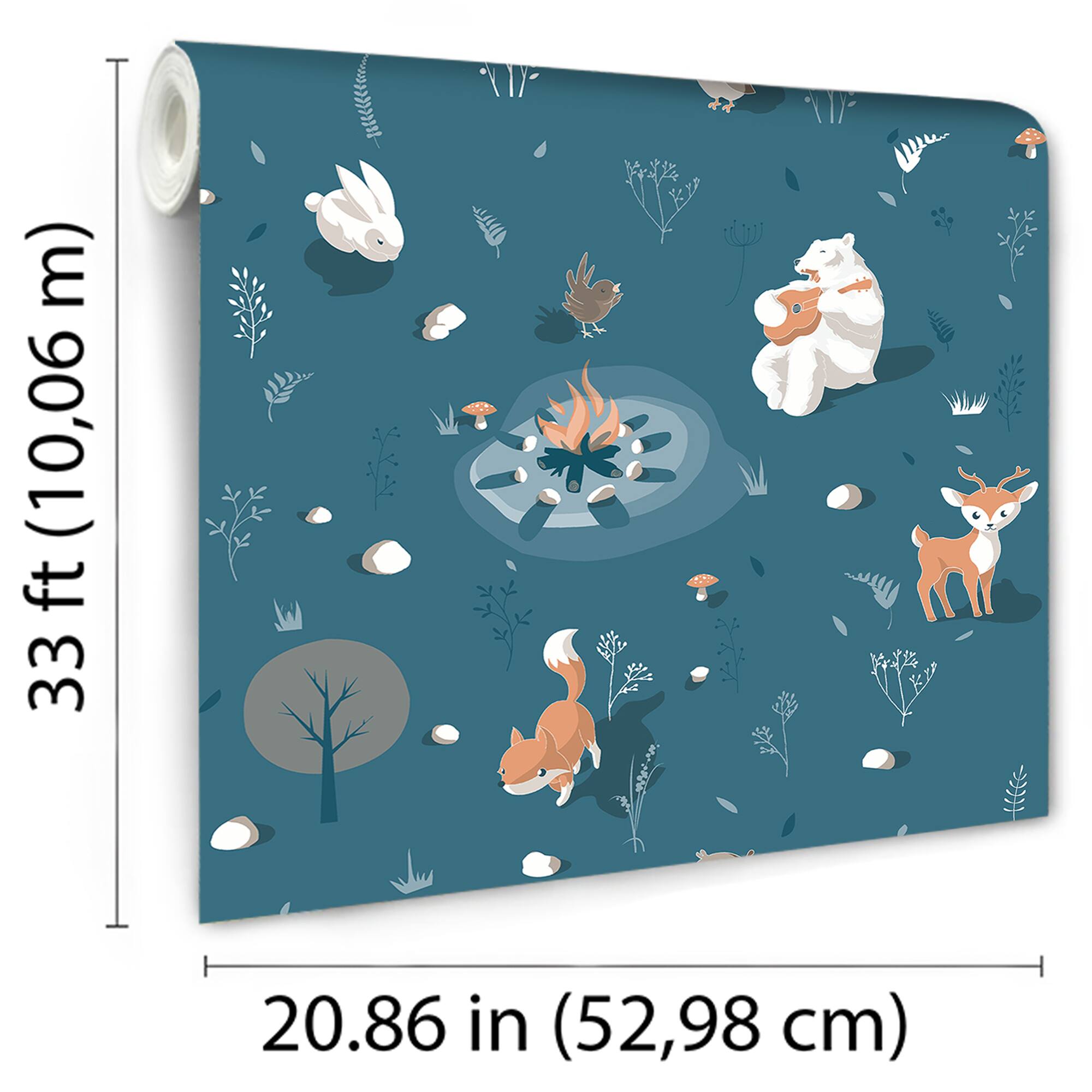 Designs Direct Woodland Friends Wallpaper