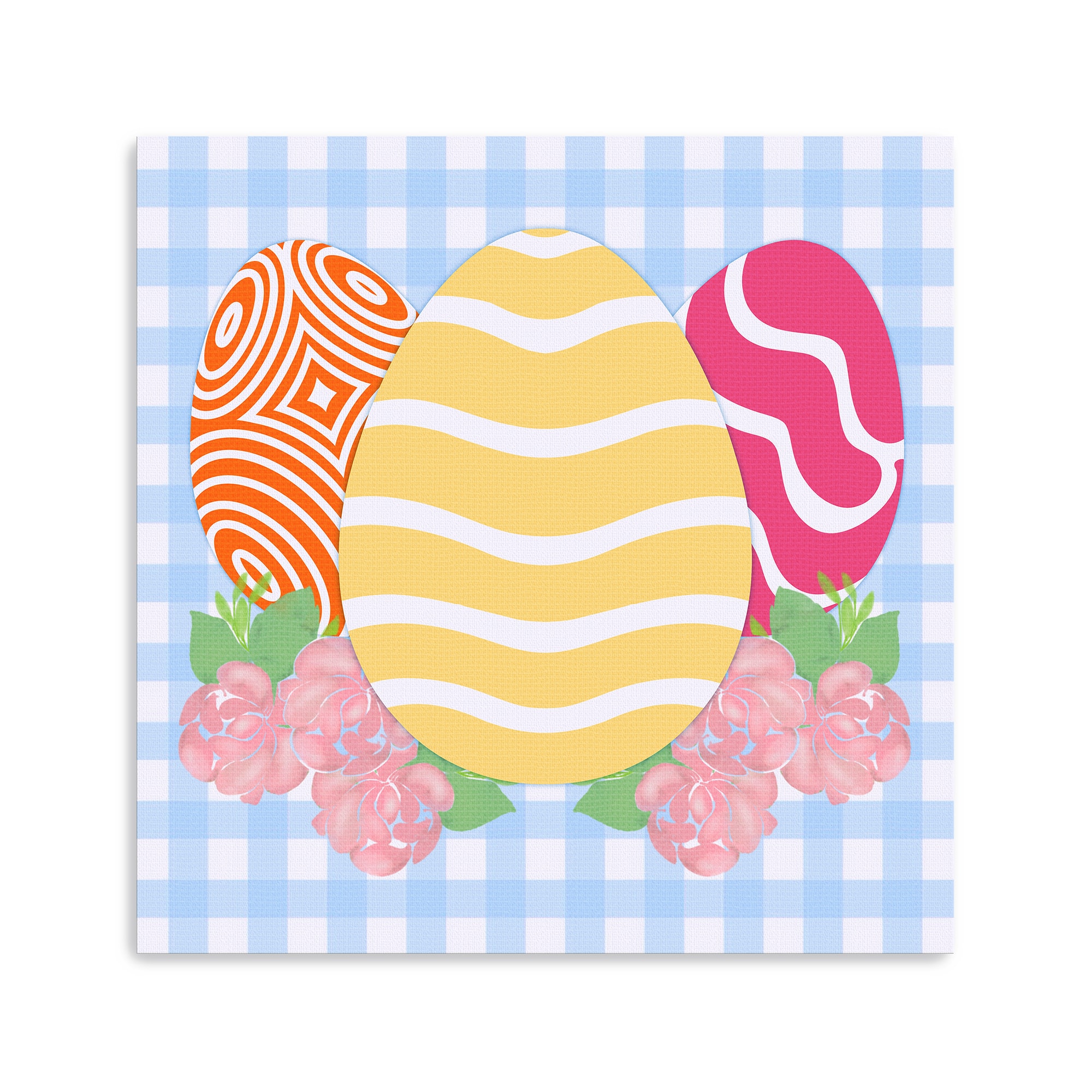Lumaprints Spring Eggs Canvas Giclée Art