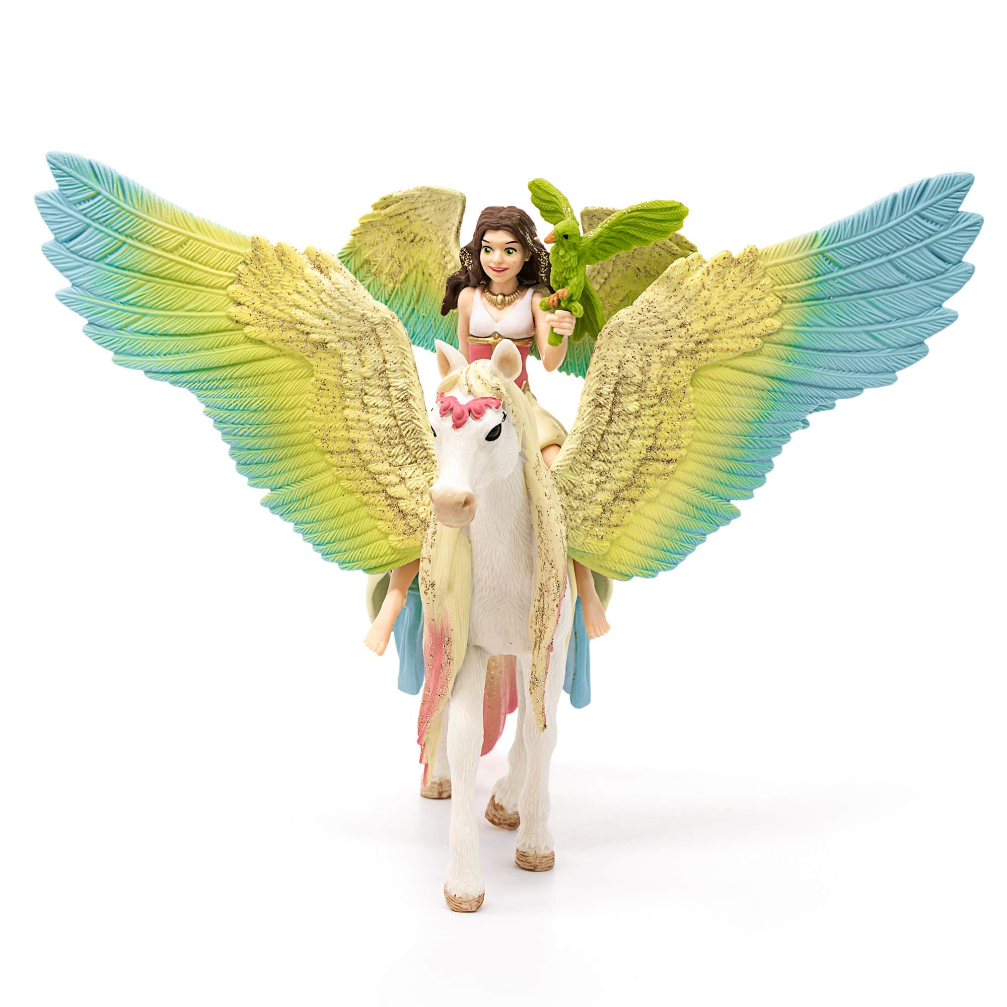 schleich® Bayala® Fairy Surah with Glitter Pegasus Figurine Playset