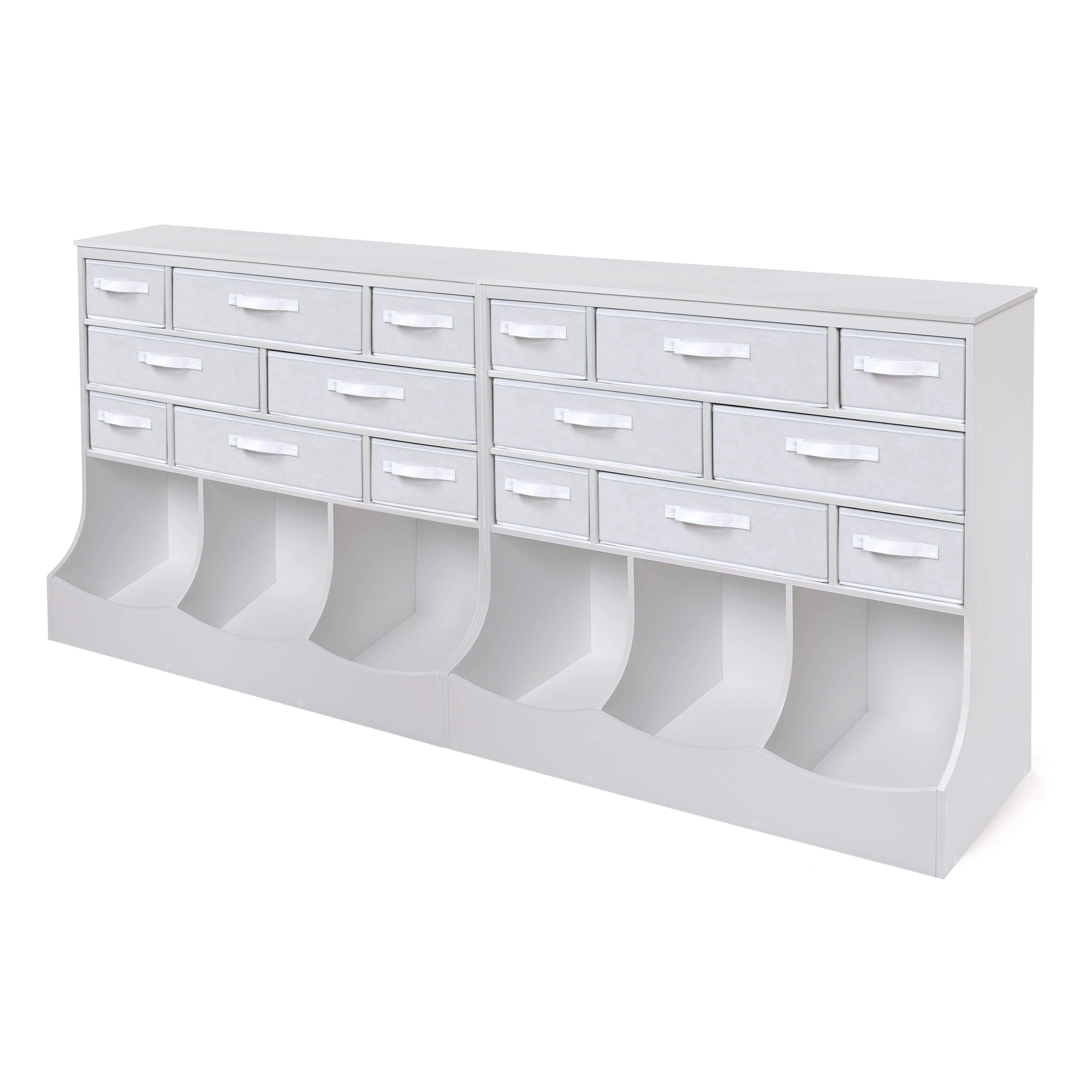 Badger Basket White Baskets & Bins Storage Station