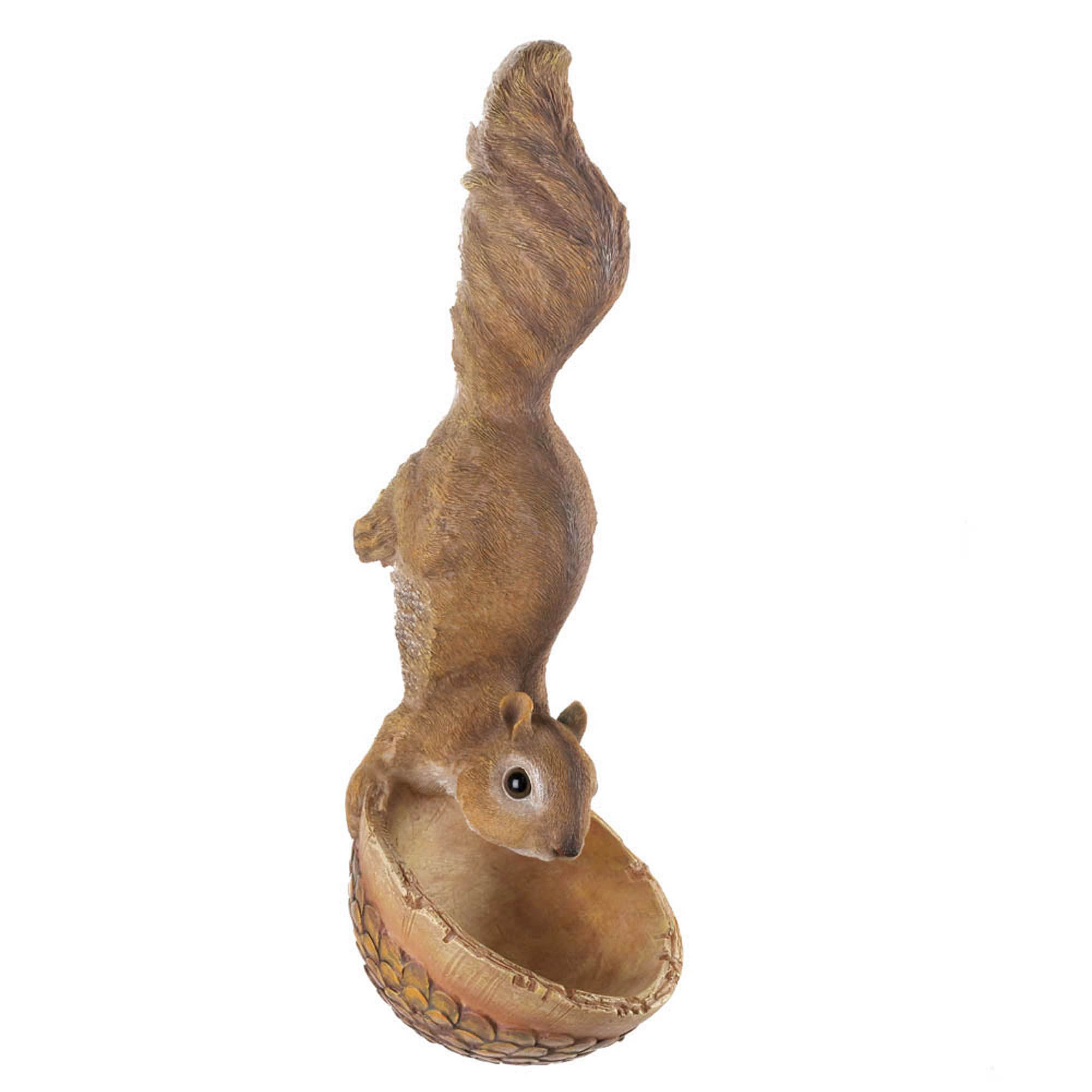 13" Scurrying Squirrel Bird Feeder
