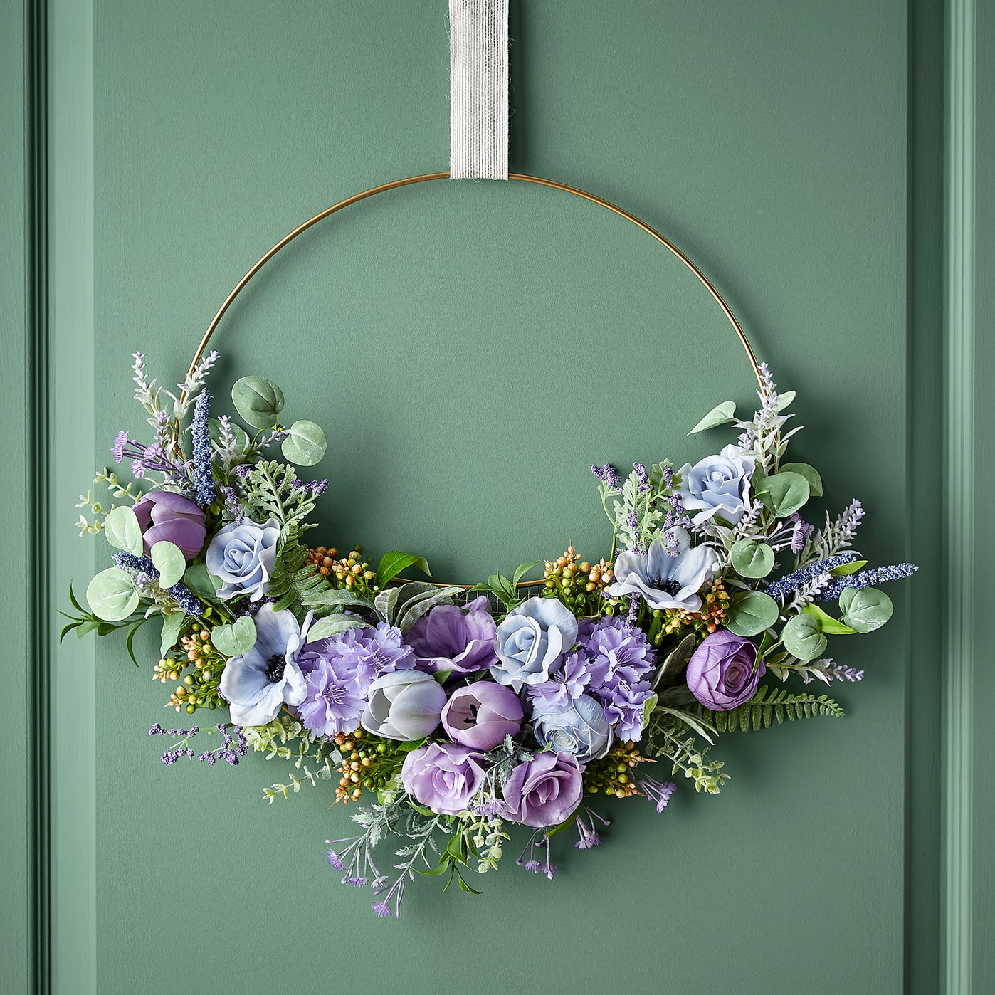 Gold Half Moon Wreath | Michaels