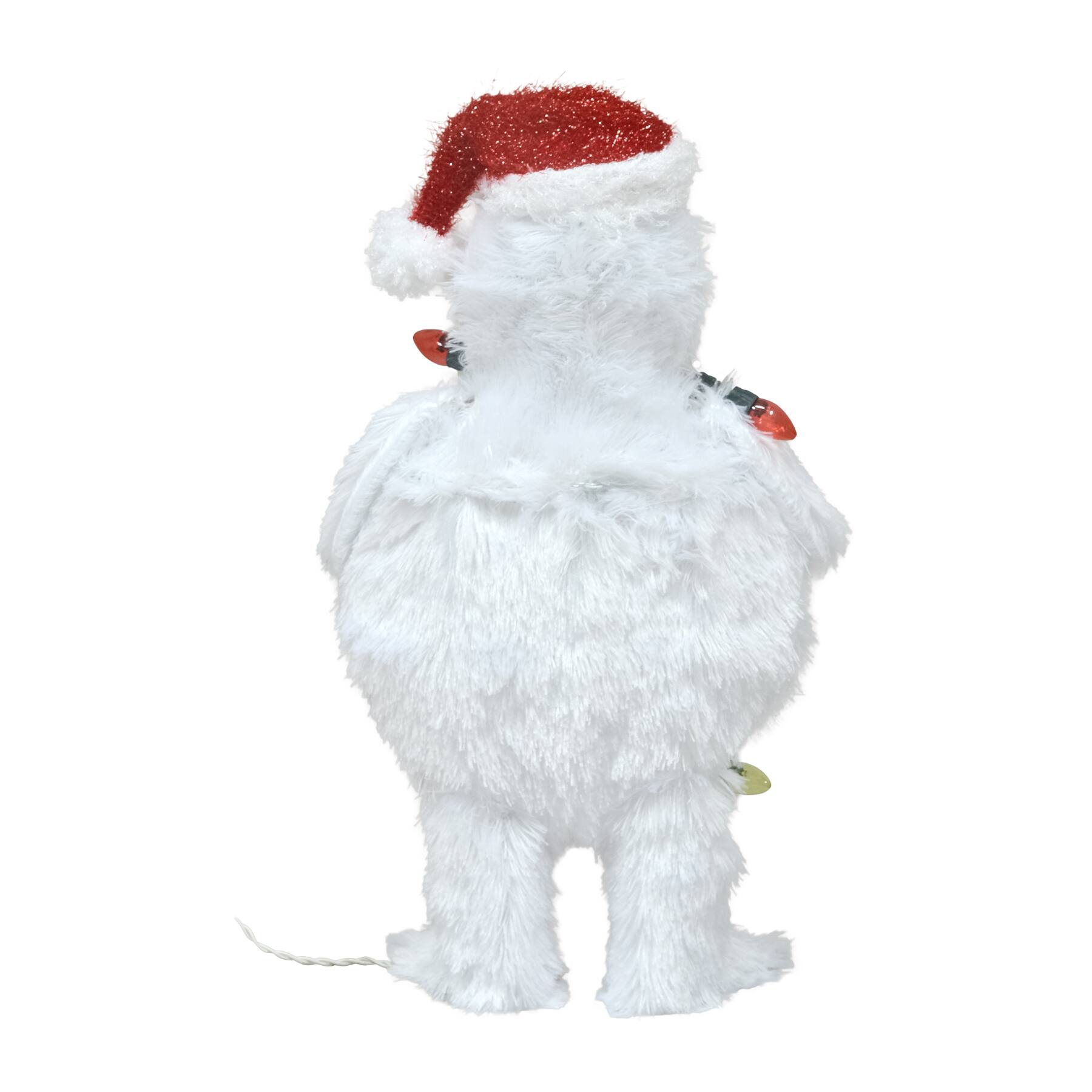 ProductWorks Rudolph 2ft. 3D Bumble with Light Strand Yard Art