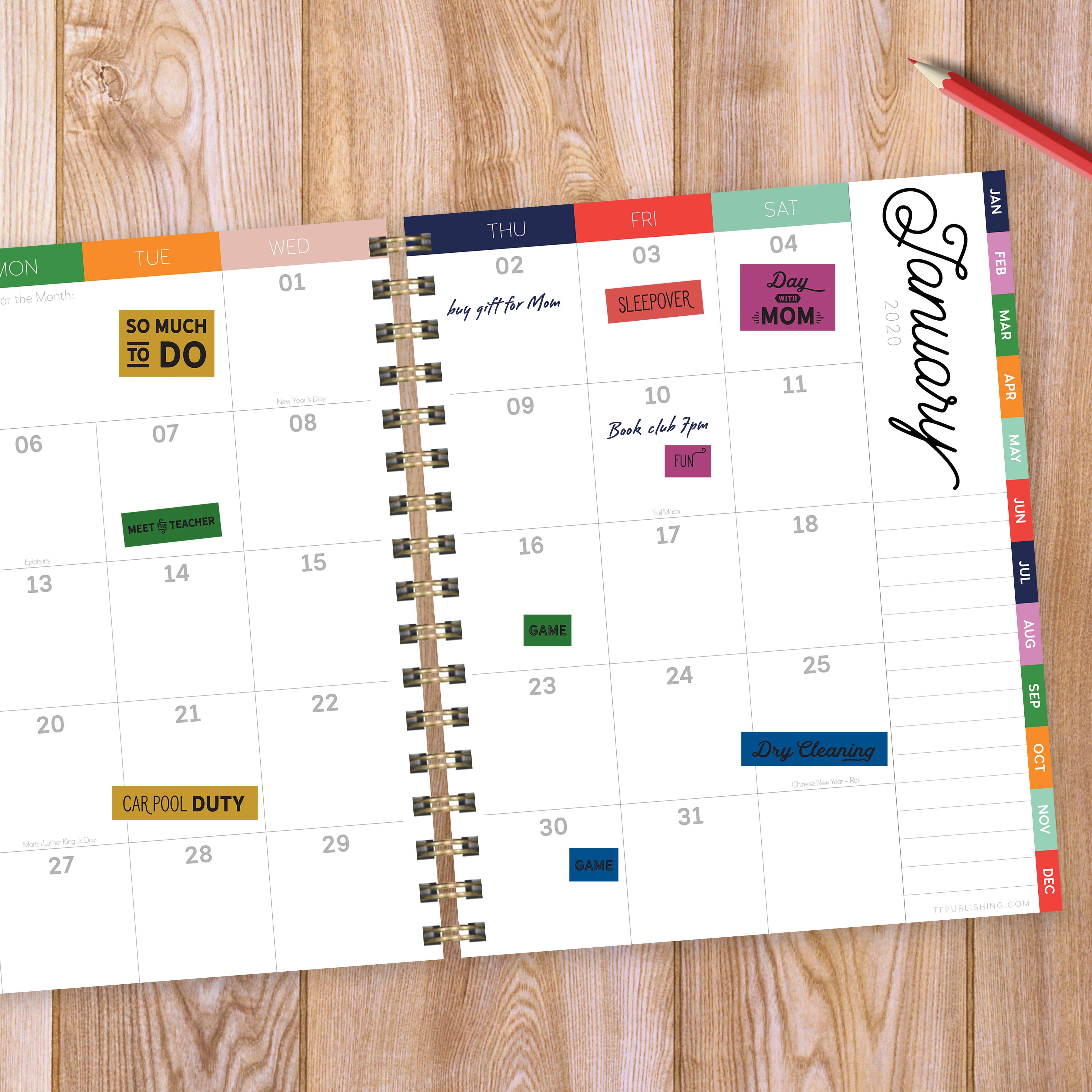 TF Publishing Mom Life Planning Stickers