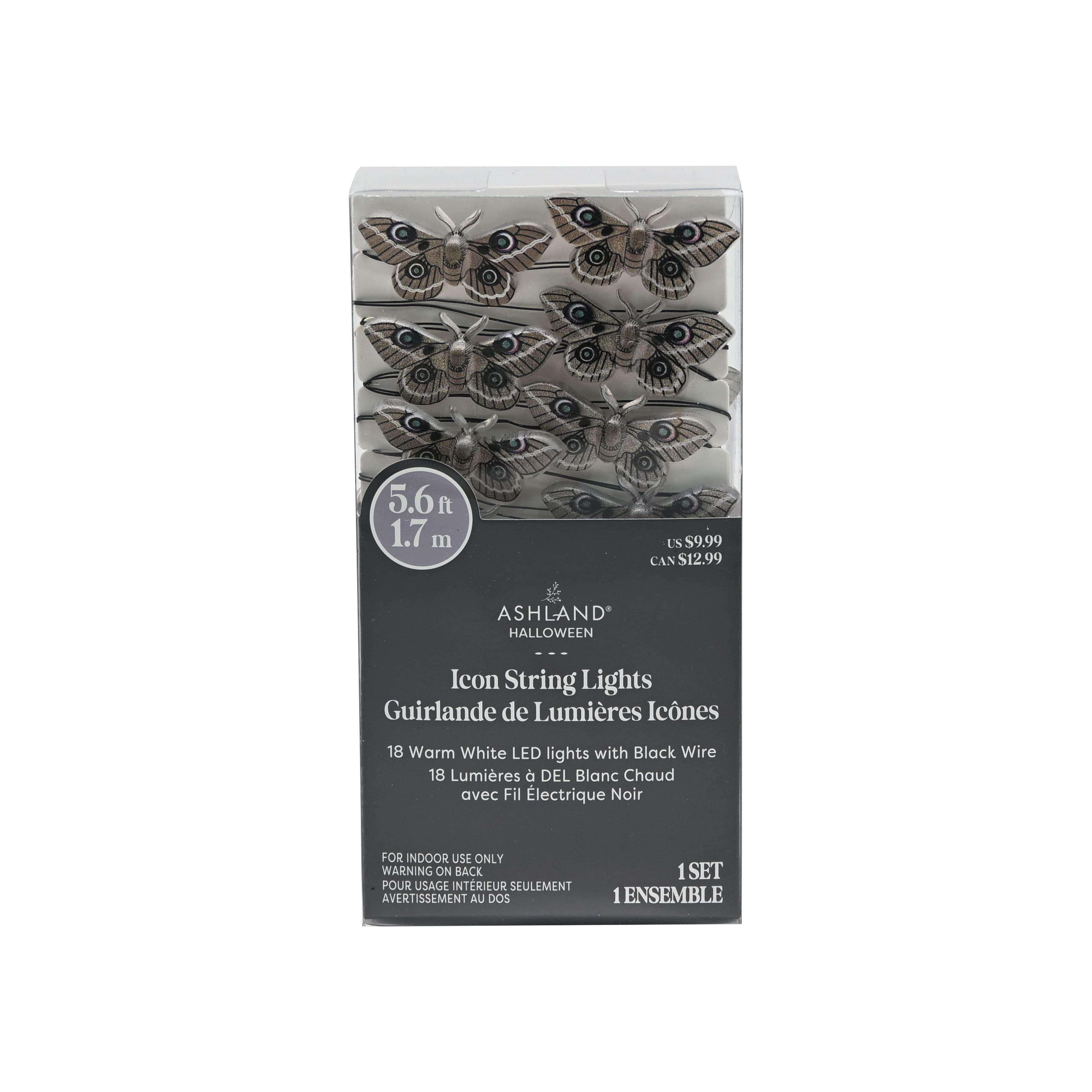 18ct. Moth Icon String Lights by Ashland®
