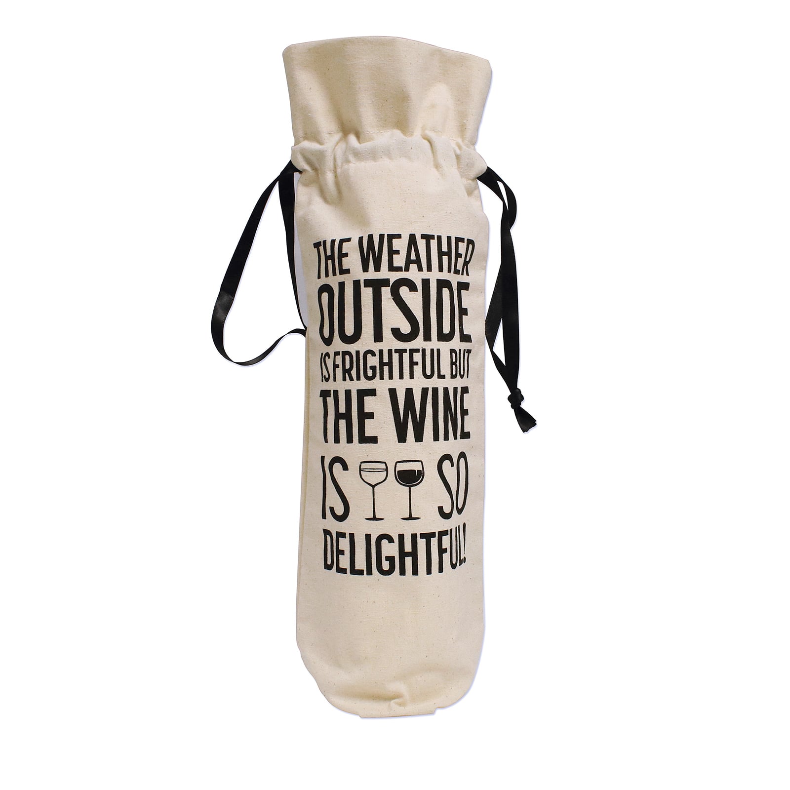 Personality Case™ Delightful Canvas Wine Bag