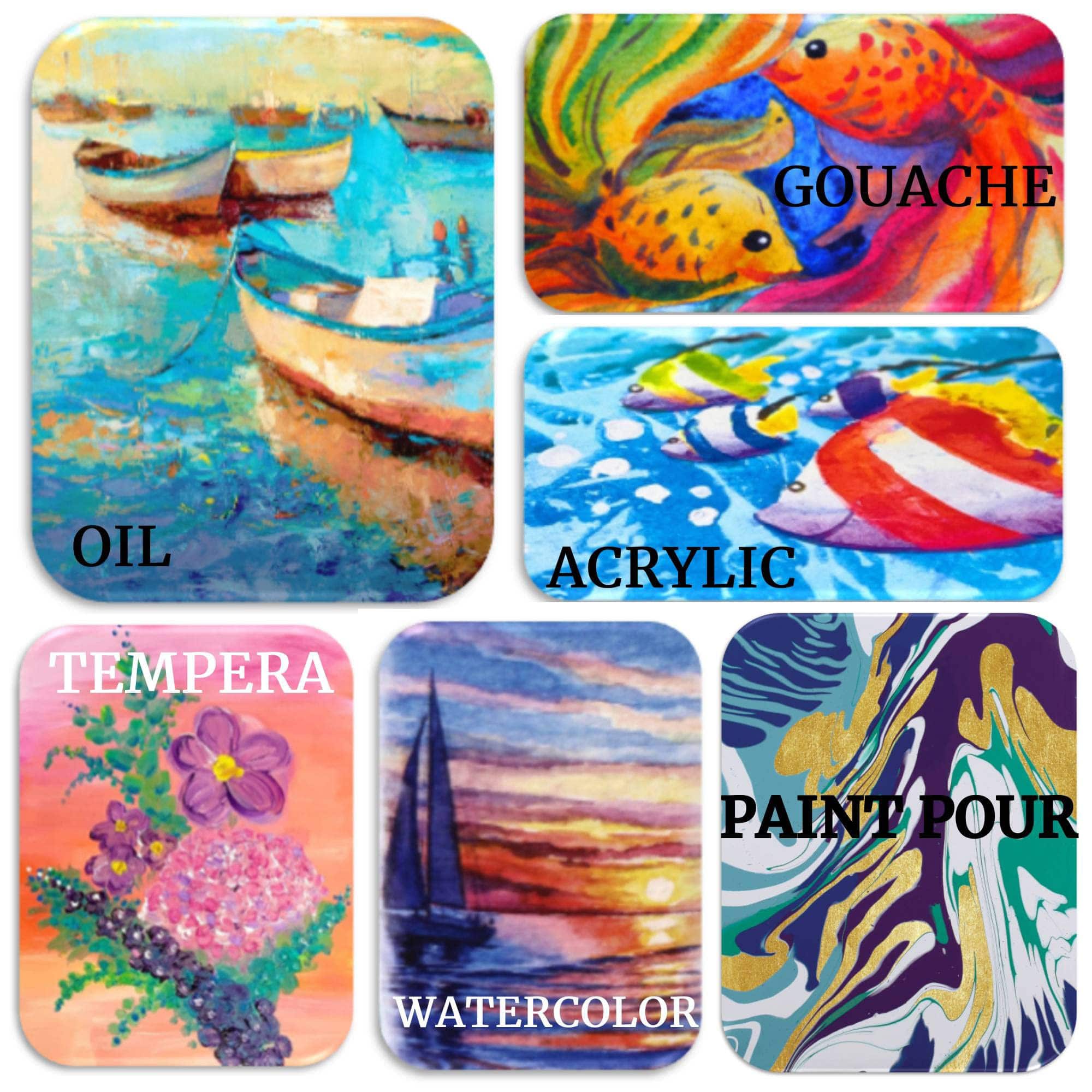 ArtSkills® 10 Pack Assorted Sizes Canvas Panels