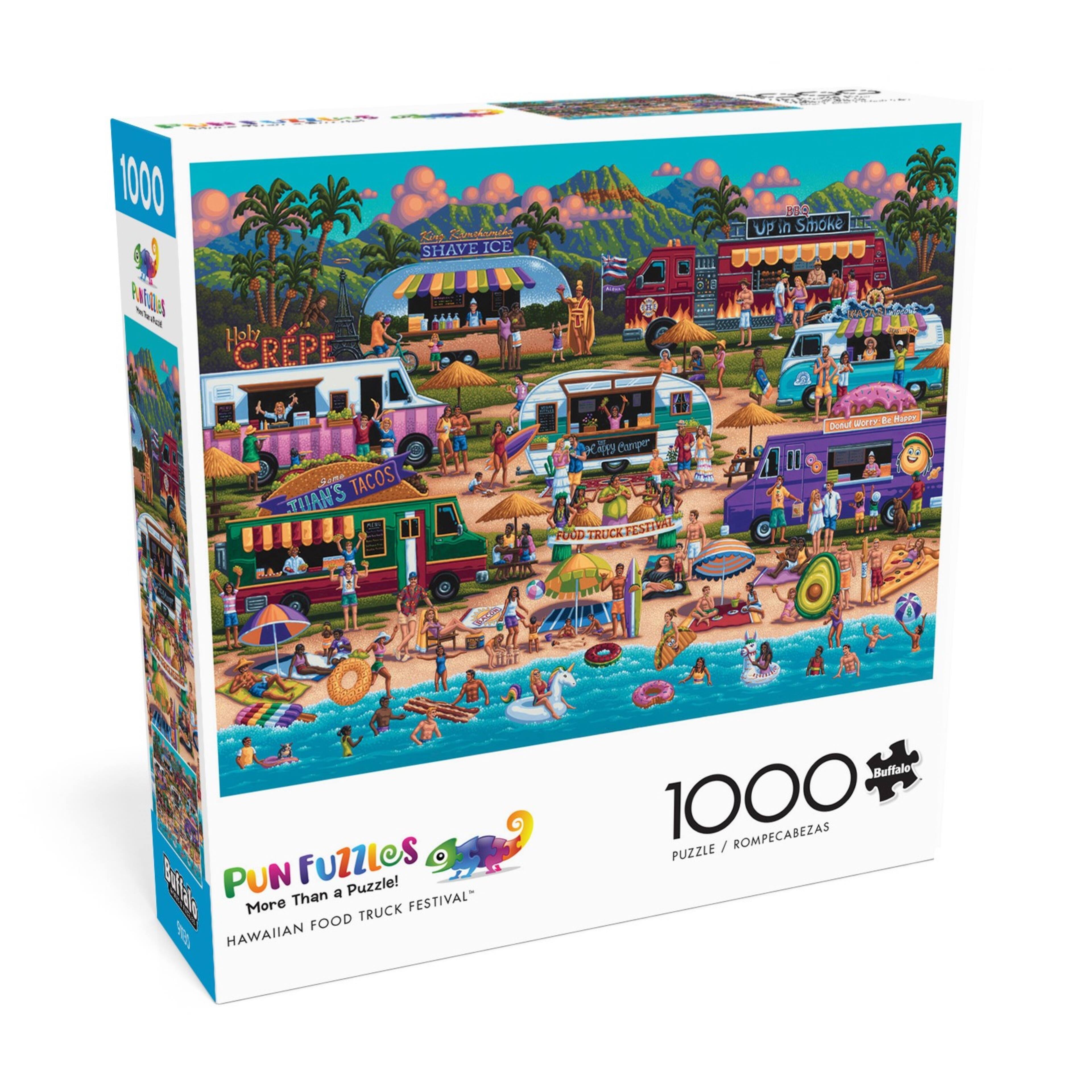 Assorted Kim Norlien & Hautman Brothers 1,000 Piece Puzzle