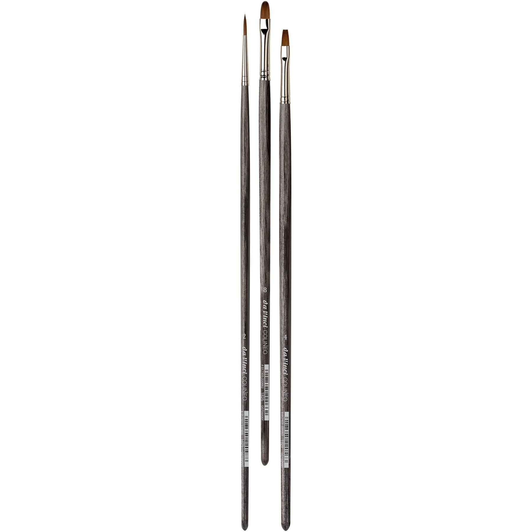 da Vinci COLINEO Red Sable Oil & Acrylic Synthetic Brush Set