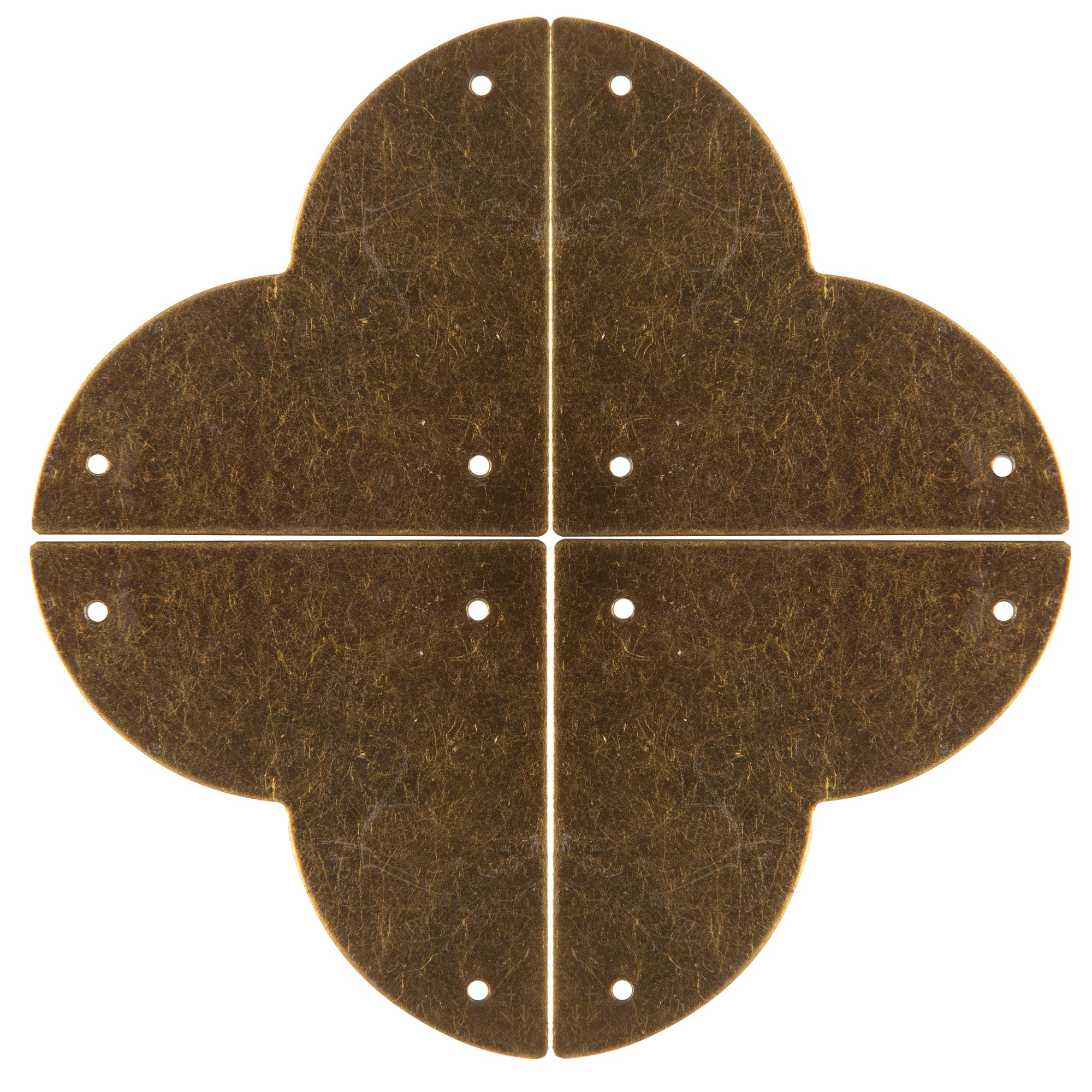 Dritz® Home Pack of 3 Large Textured Quatrefoil Corners, 3ct.
