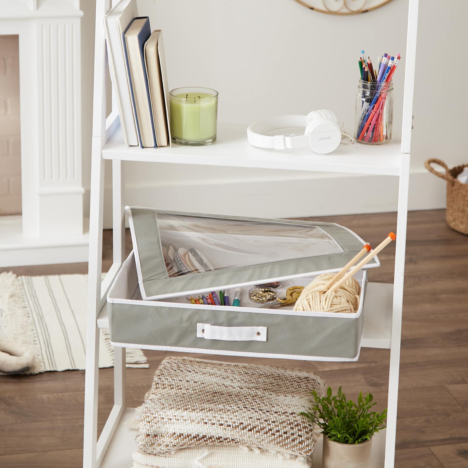 DII® Gray Shirt Closet Storage Organizer 