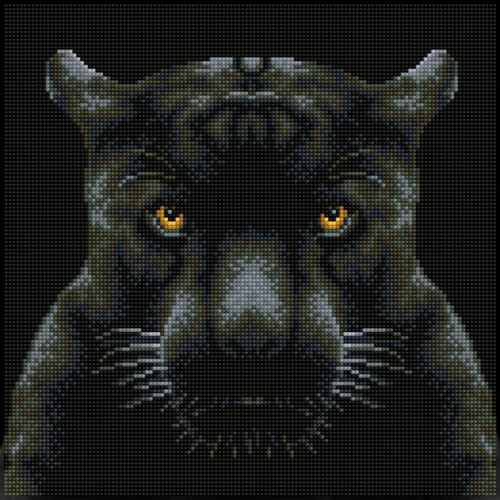 Diamond Dotz® Intermediate if Looks Could Kill Diamond Painting Kit