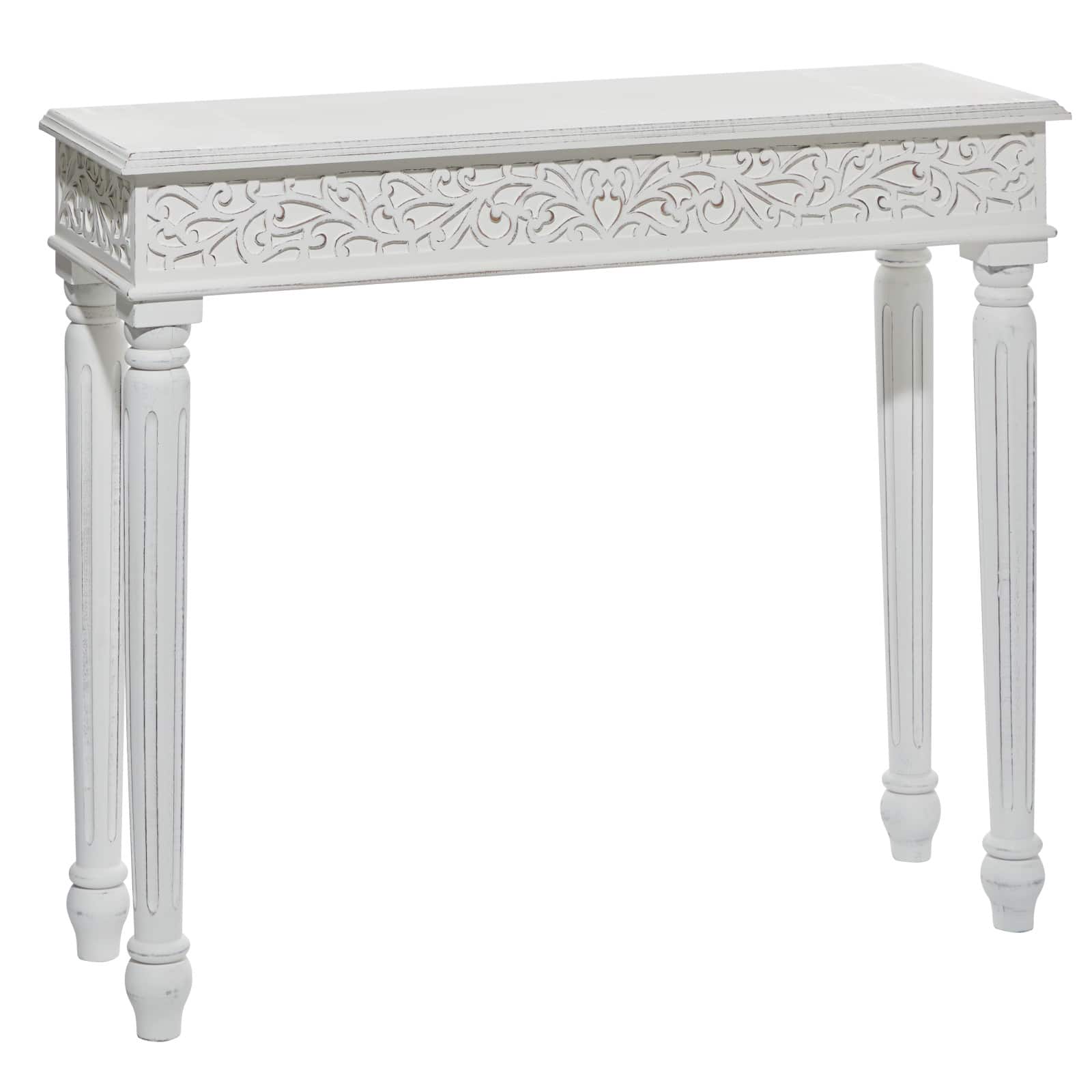Farmhouse Mango Wood Console Table
