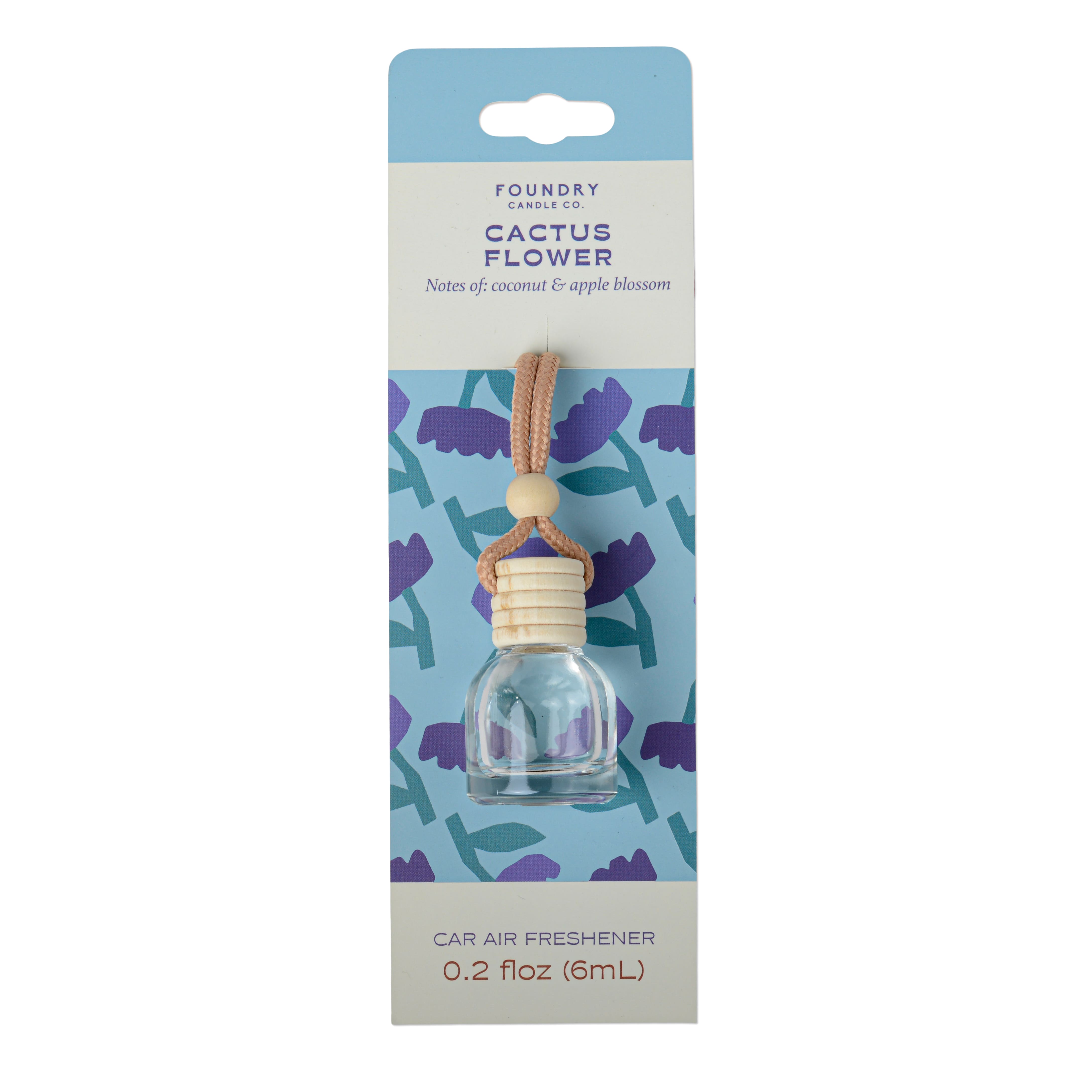 Foundry Candle Co. Cactus Flower Car Air Freshener