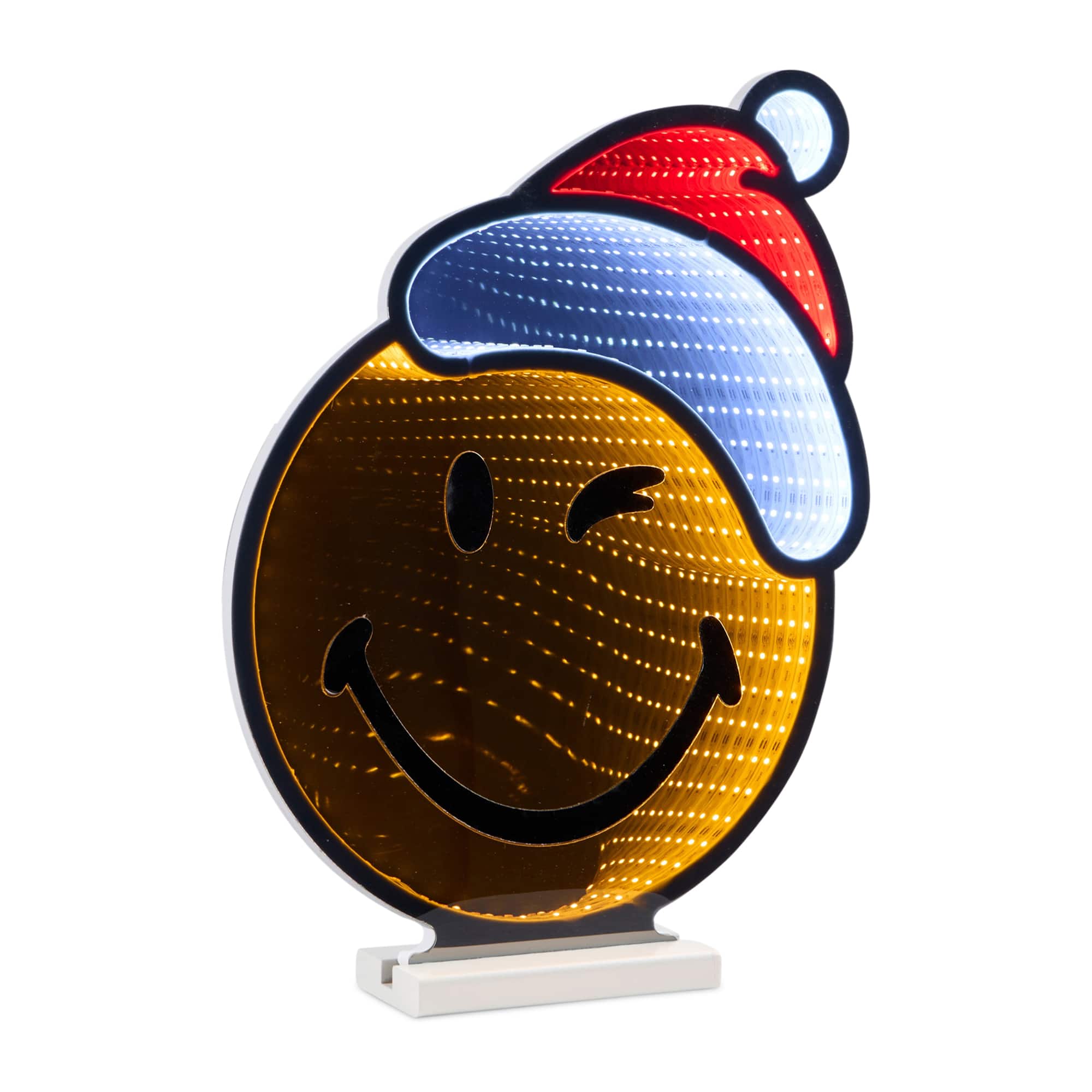 SmileyWorld® 16" Icon with Santa Hat EkkoLight