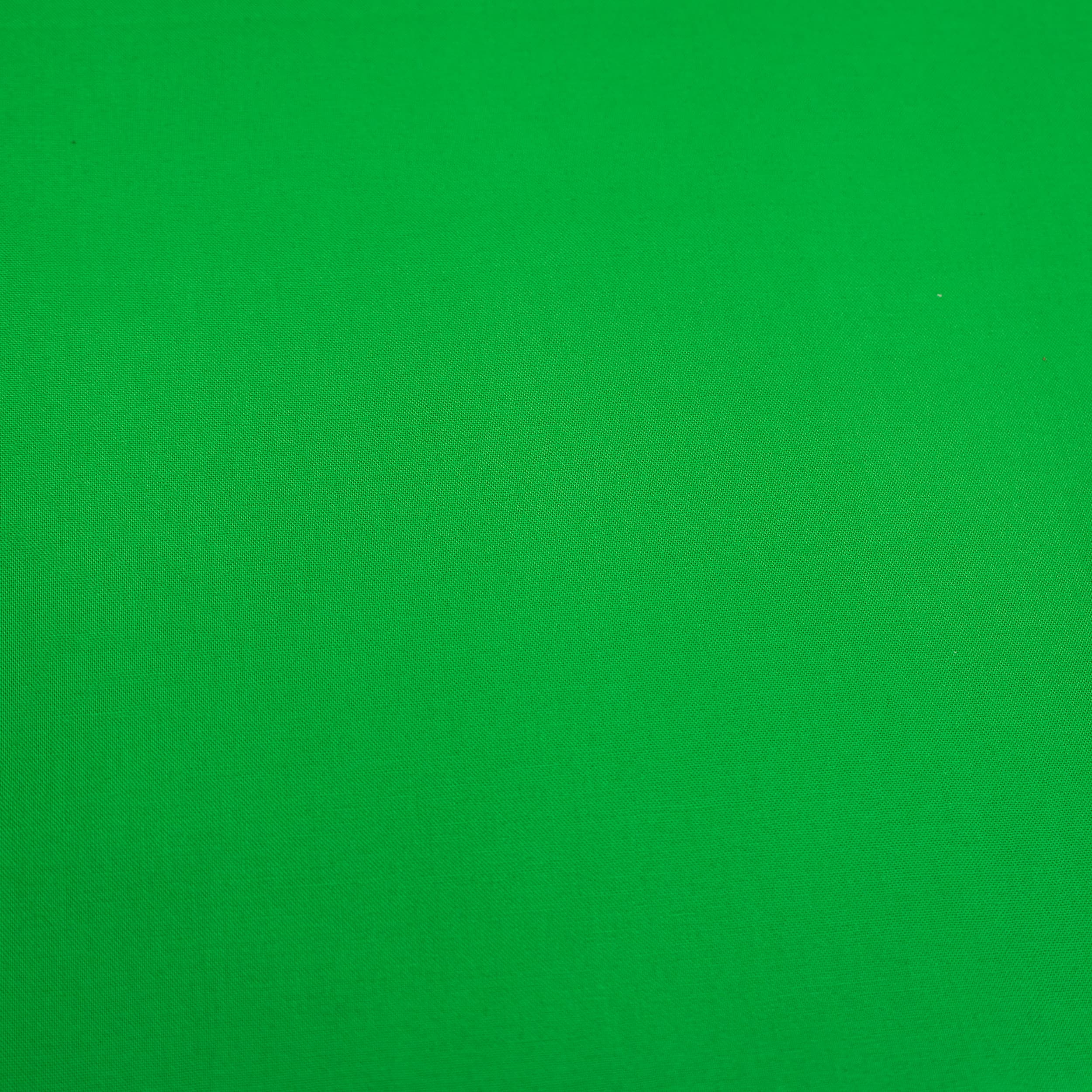 SINGER Christmas Solid Green Cotton Fabric