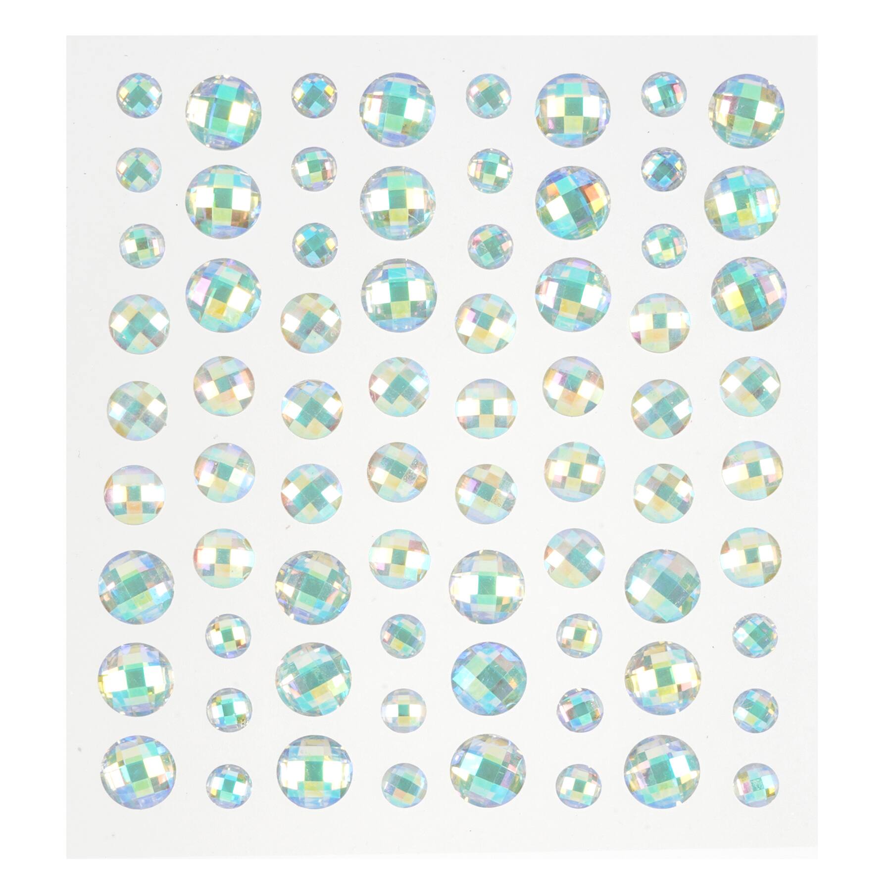 Recollections™ Rhinestone Stickers, Iridescent Assortment