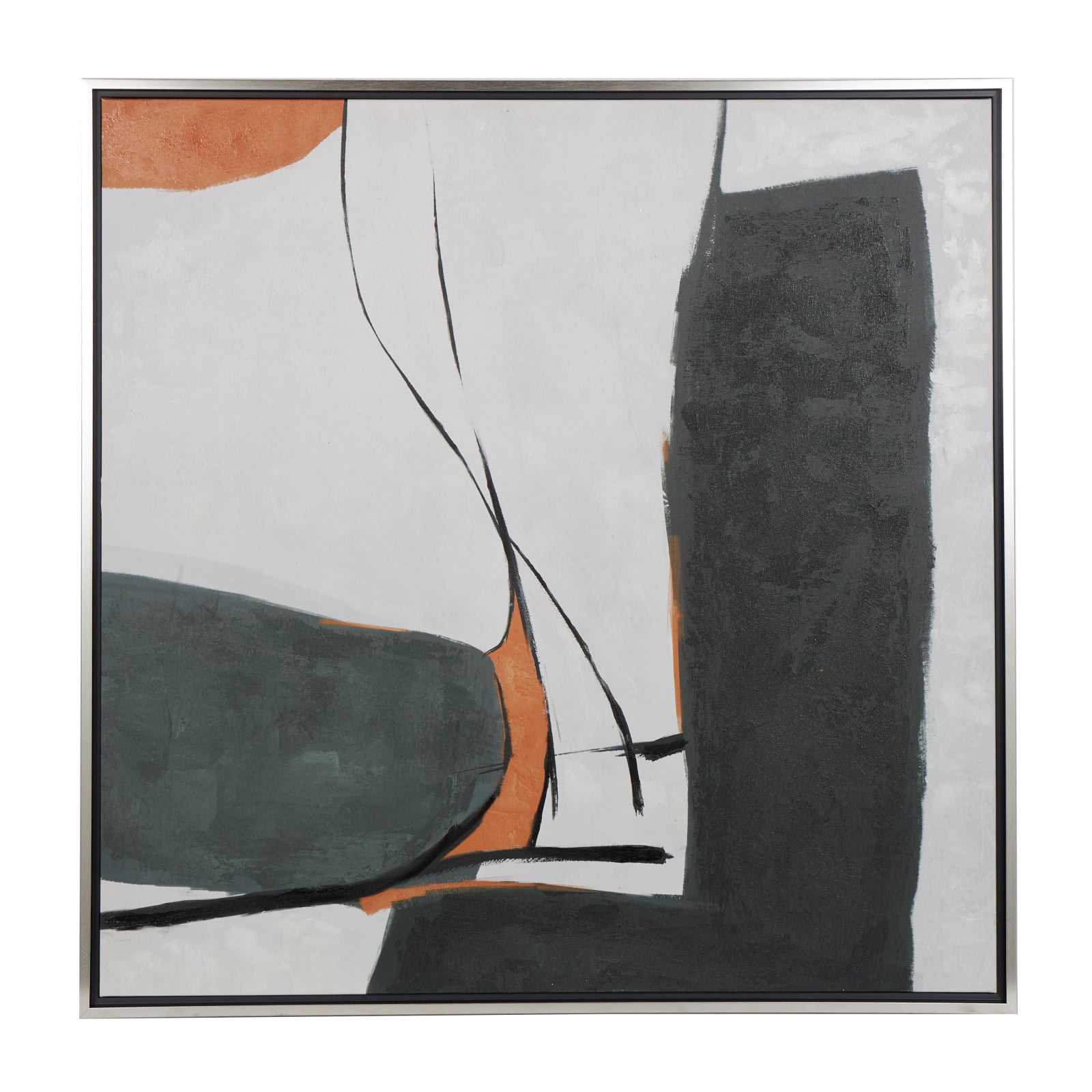 Abstract Lines & Shapes Framed Wall Art
