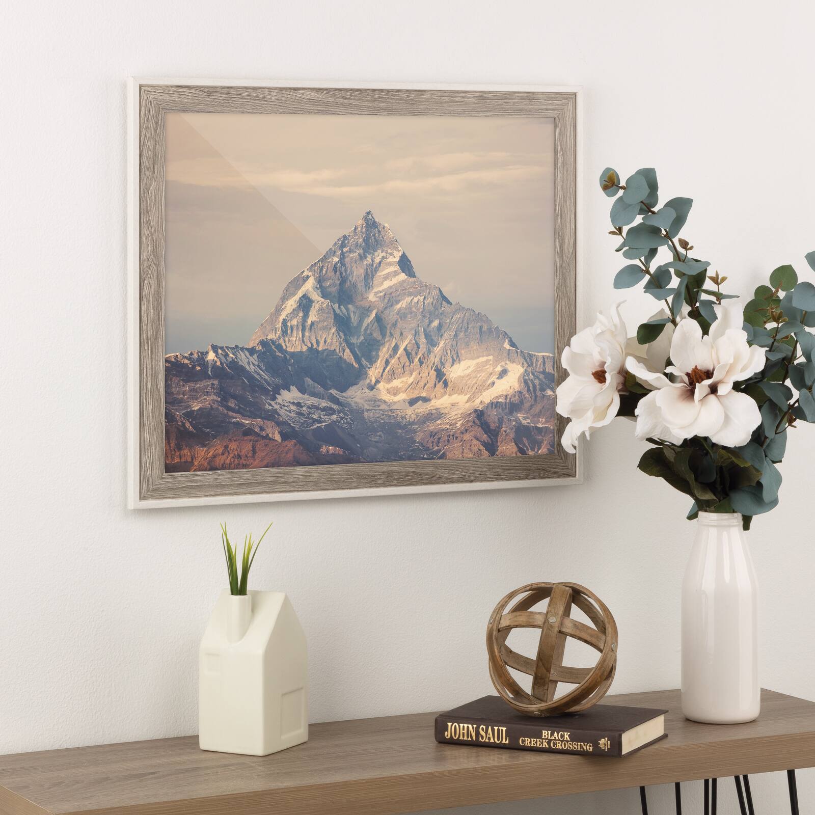 6 Pack: Graywash & White Frame, Home by Studio Décor®