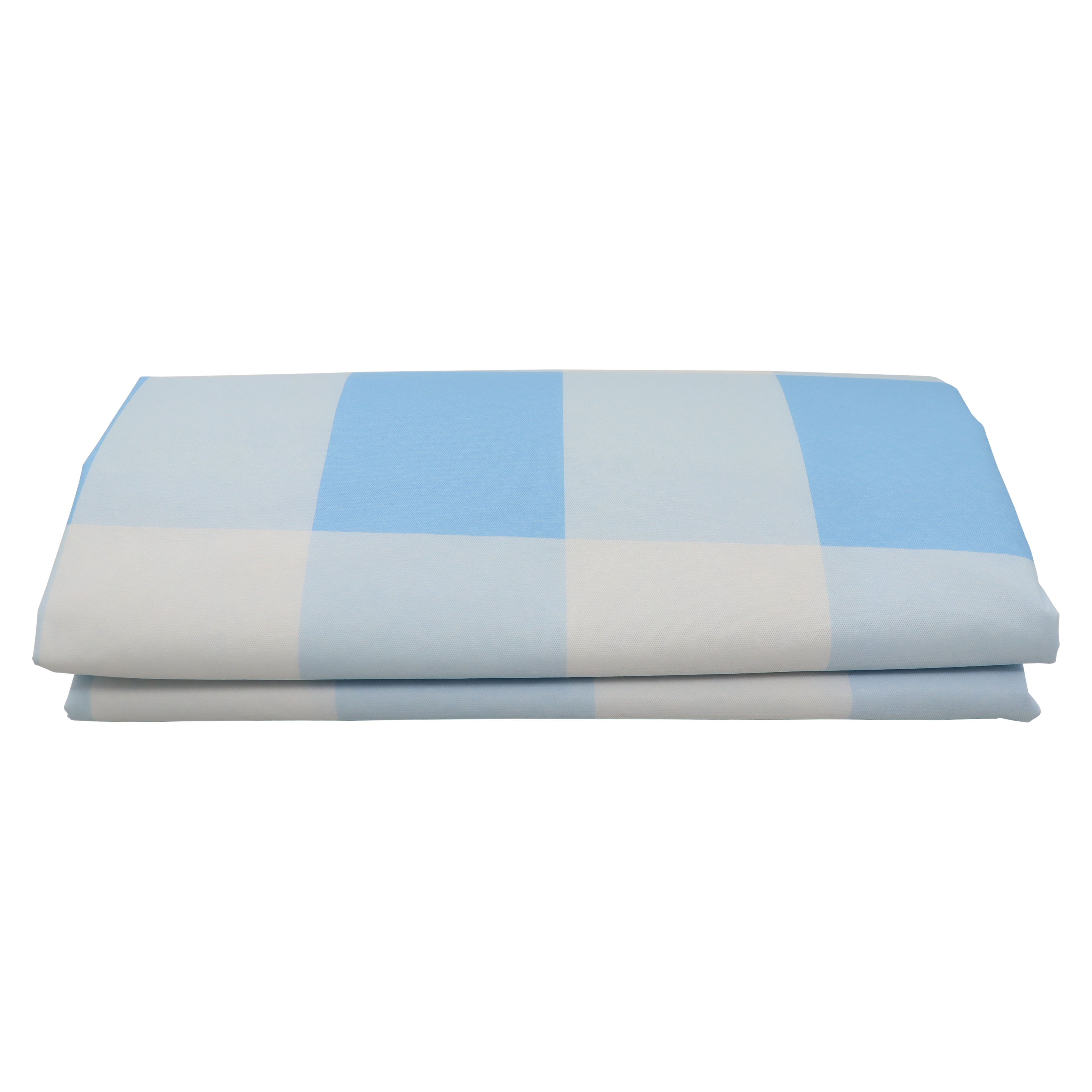 52" x 70" Blue & White Check Tablecloth by Celebrate It™