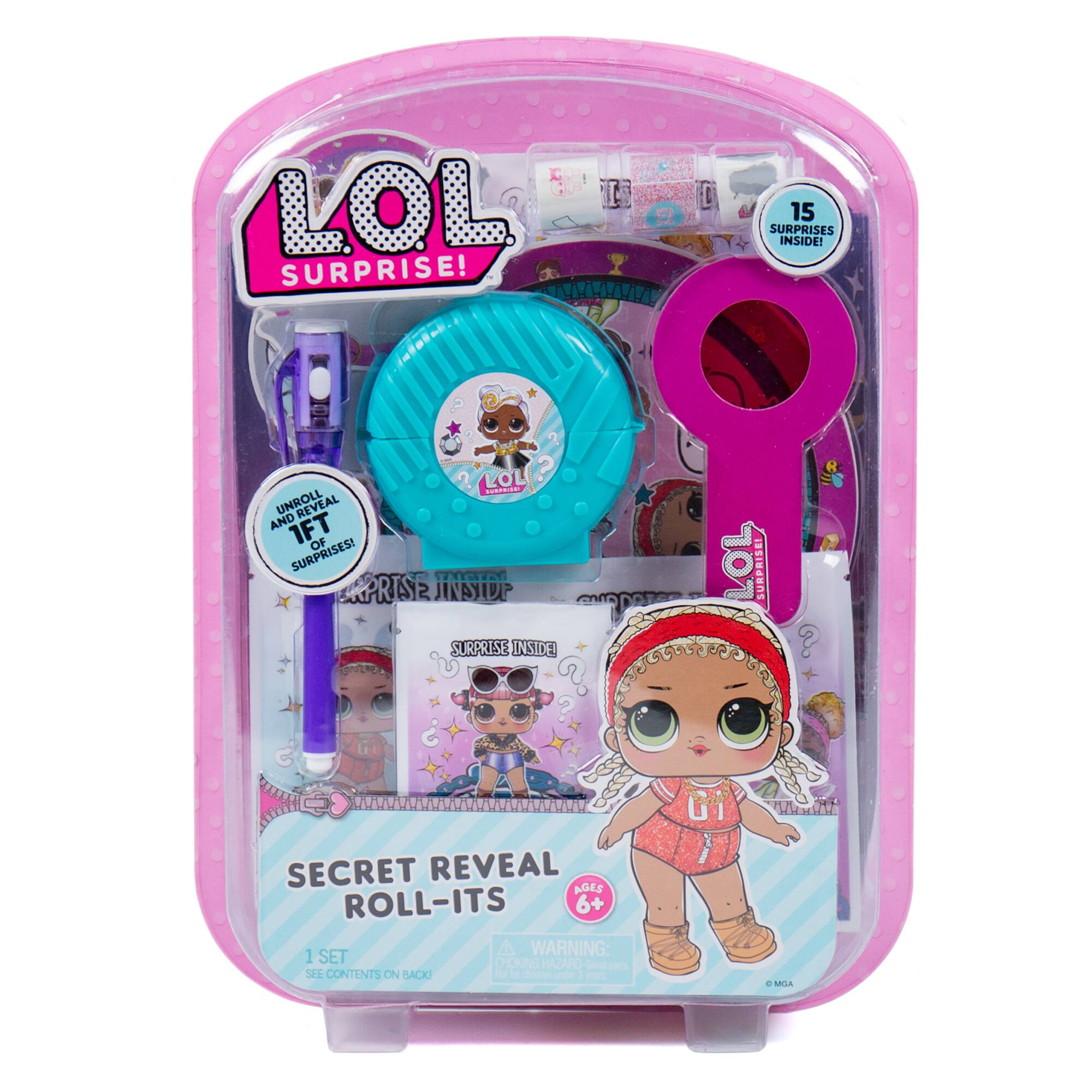 LOL Surprise Secret Reveal Roll-Its