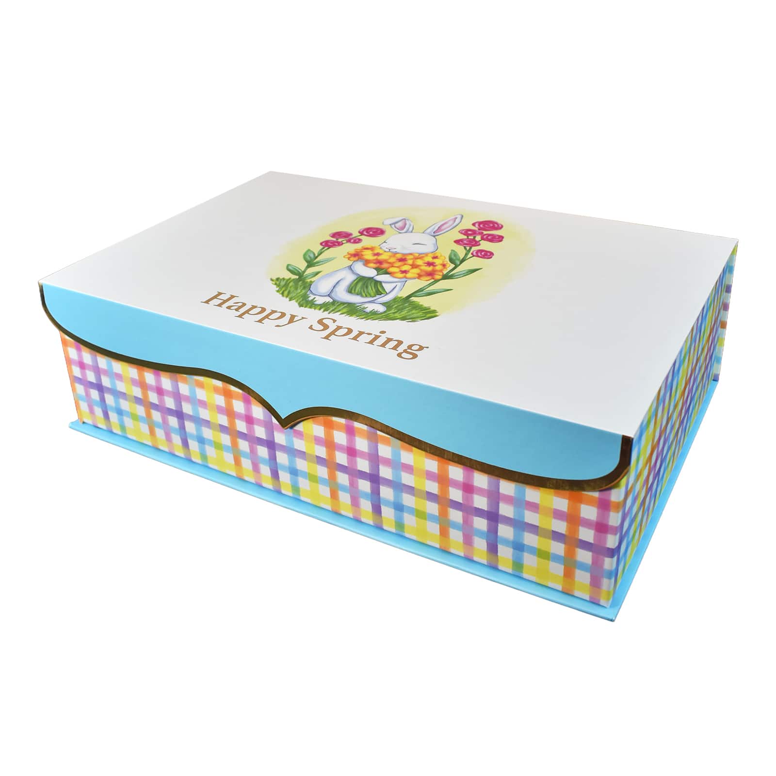Medium Happy Spring Decorative Flip Box by Ashland®