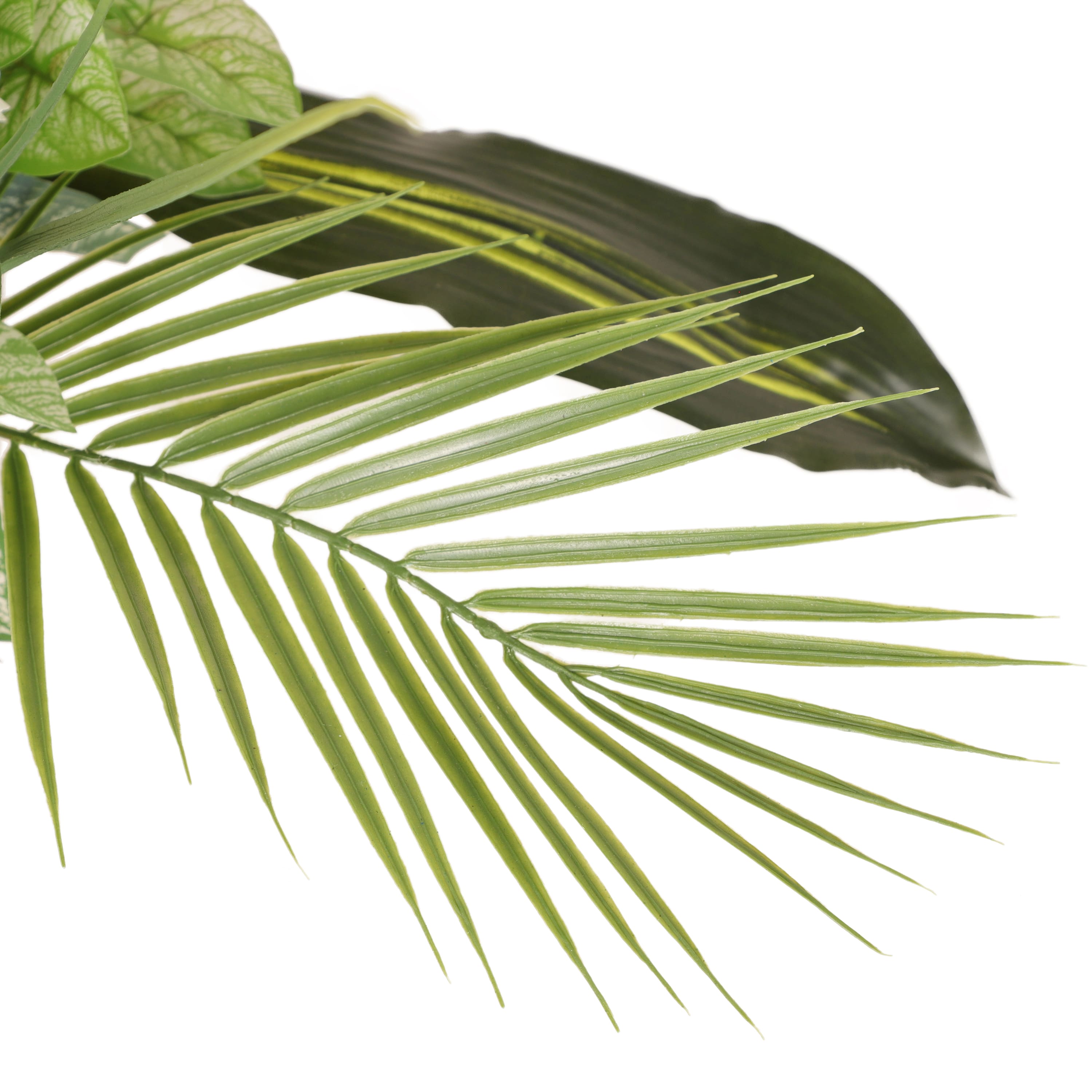 6ft. Artificial Fiddle Leaf Ficus Tree in White Decorative Pot