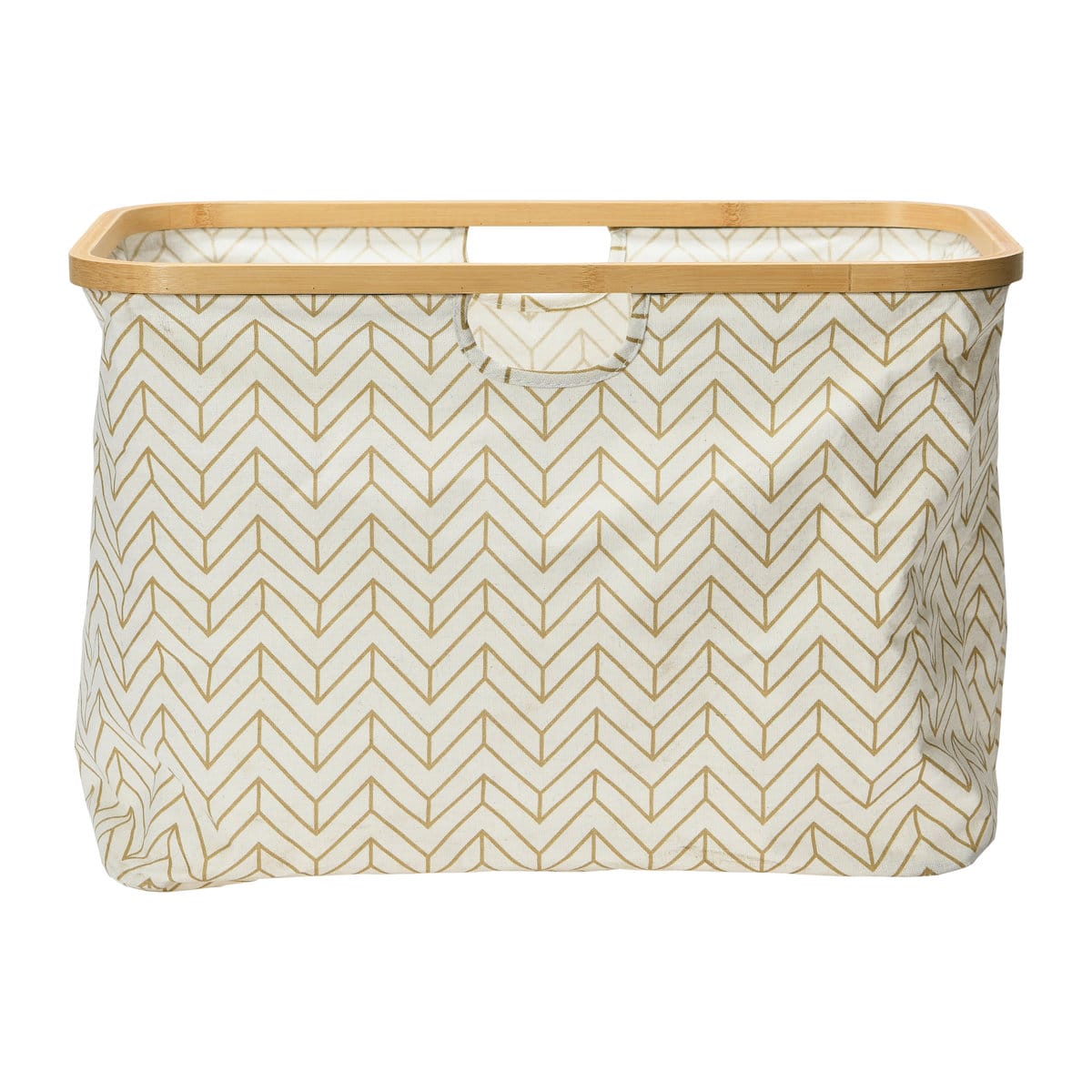 Household Essentials Krush Bamboo Rimmed Basket