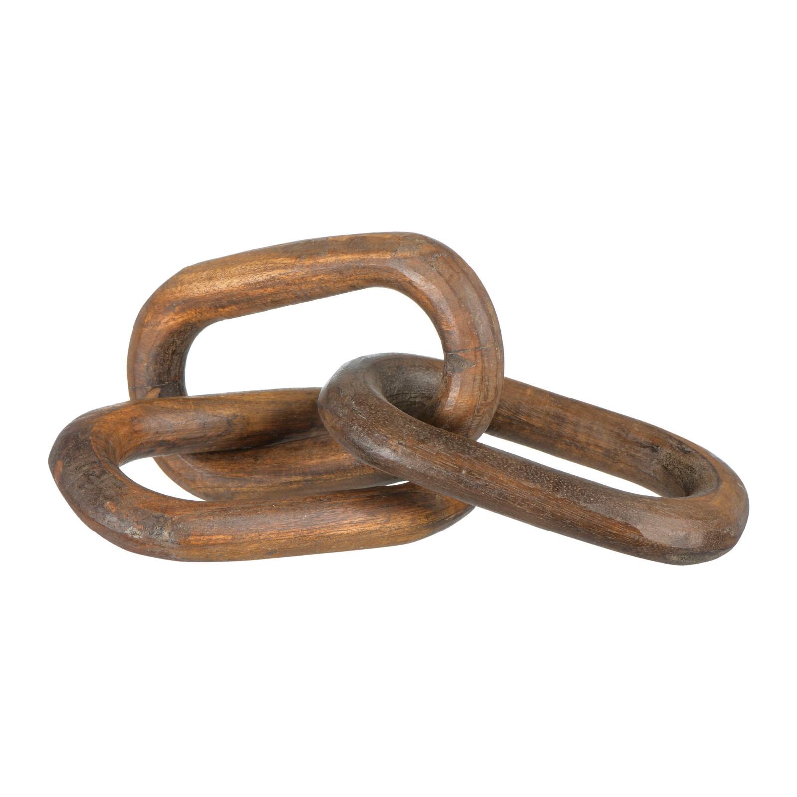 Hello Honey® 19" Reclaimed Wood Chain Accent