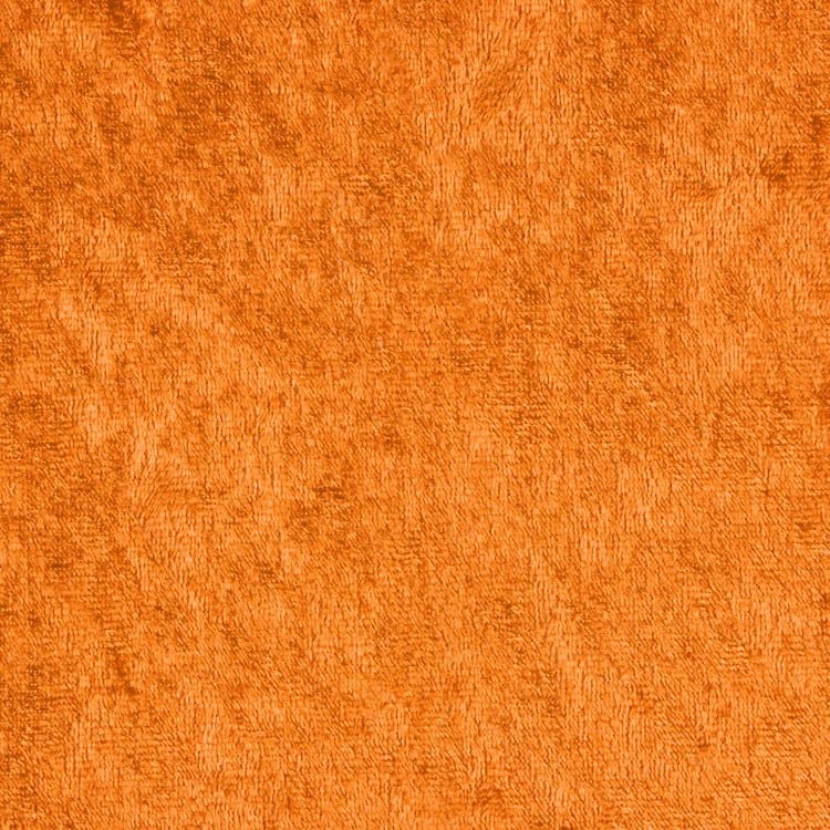 Orange Panne Velvet