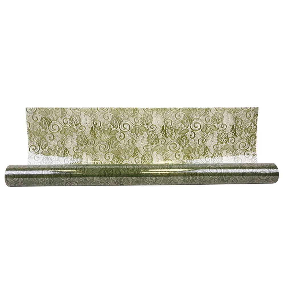 JAM Paper Lace Floral Cello Bouquet Wrap