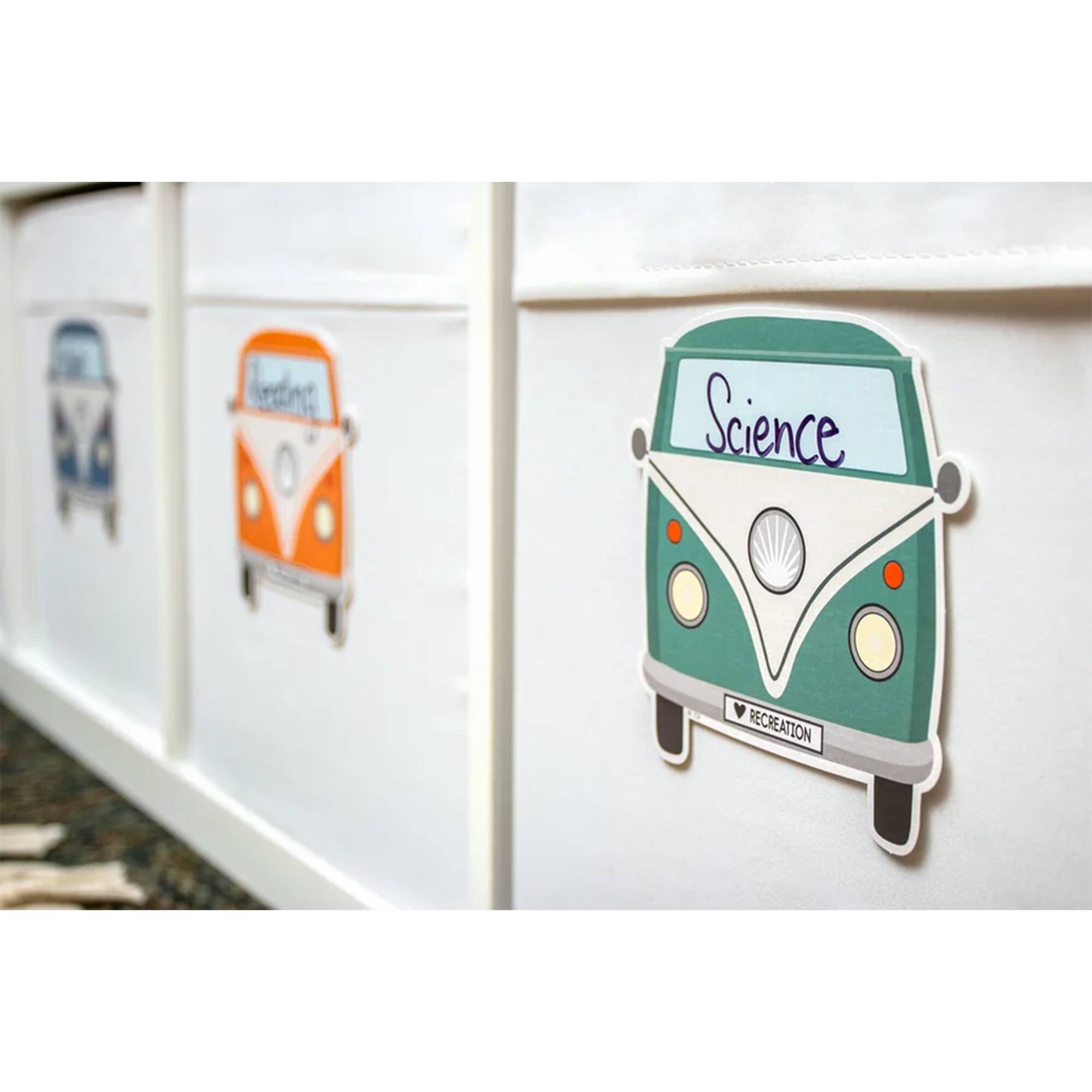 Teacher Created Resources® 5.5" Moving Mountains Road Trip Camper Vans Accents, 3 Packs of 30