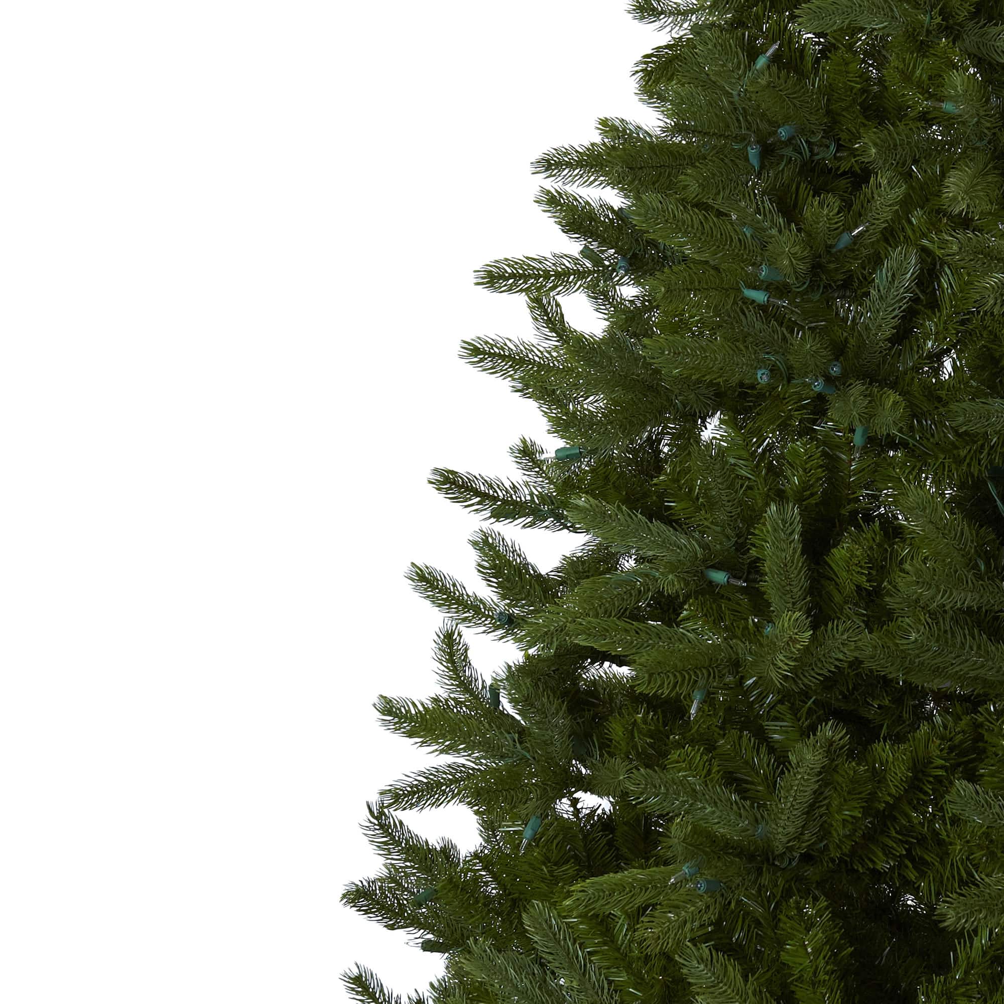 7.5ft. Pre-Lit Rembrandt Artificial Christmas Tree, Clear Lights