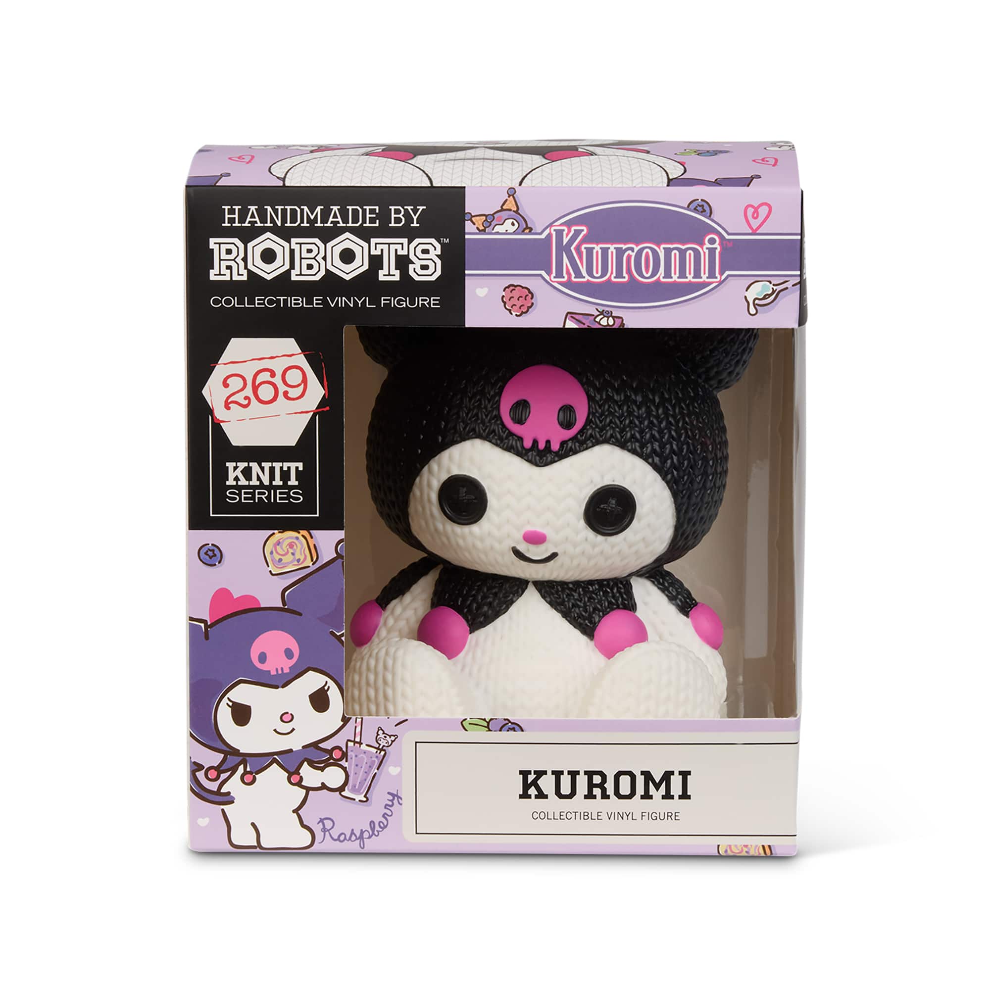 Handmade by Robots™ Hello Kitty & Friends Kuromi No.269 Collectible Vinyl Figure