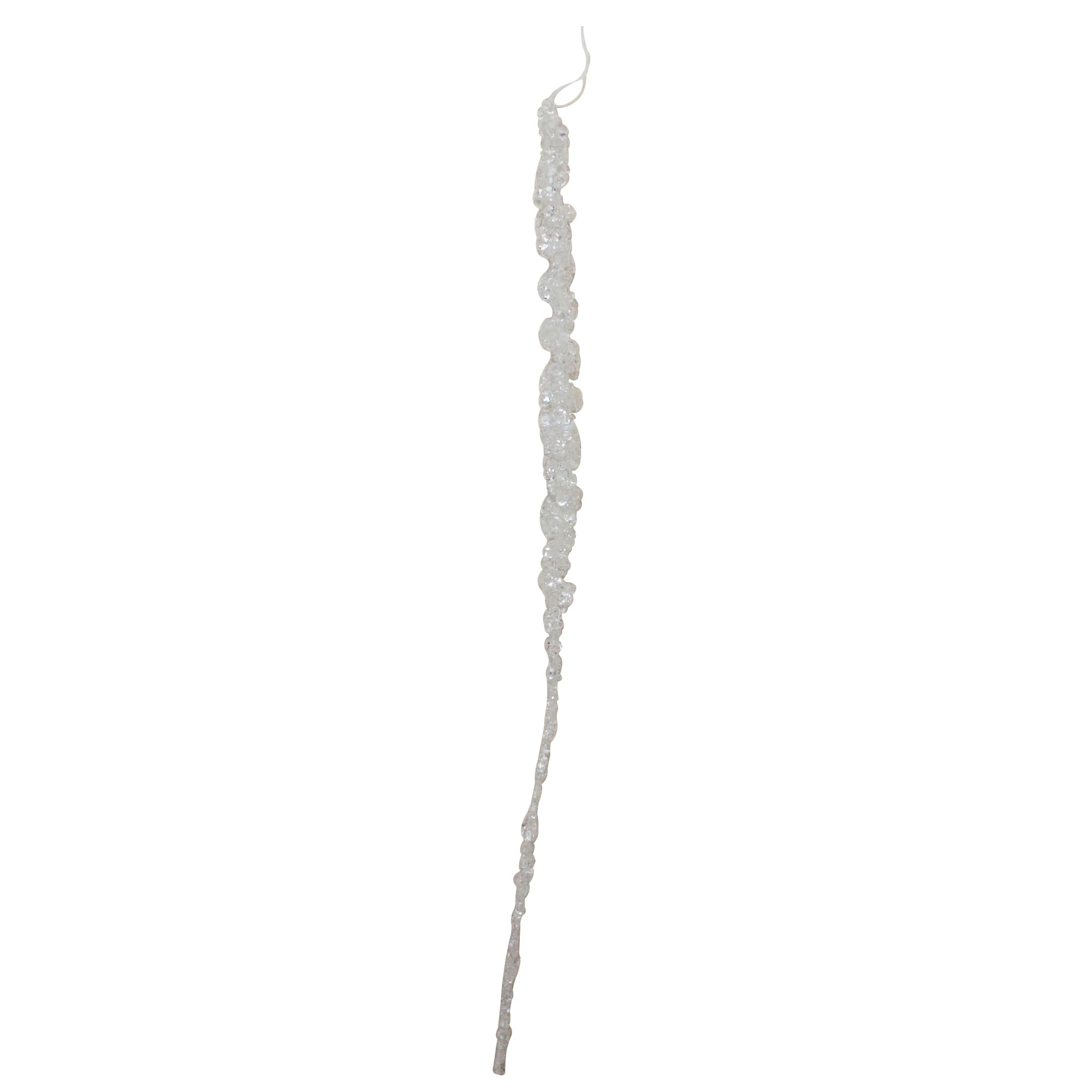30.5" Contemporary Dangling Icicle Ornament By Northlight in Clear | 3.5" | Michaels®