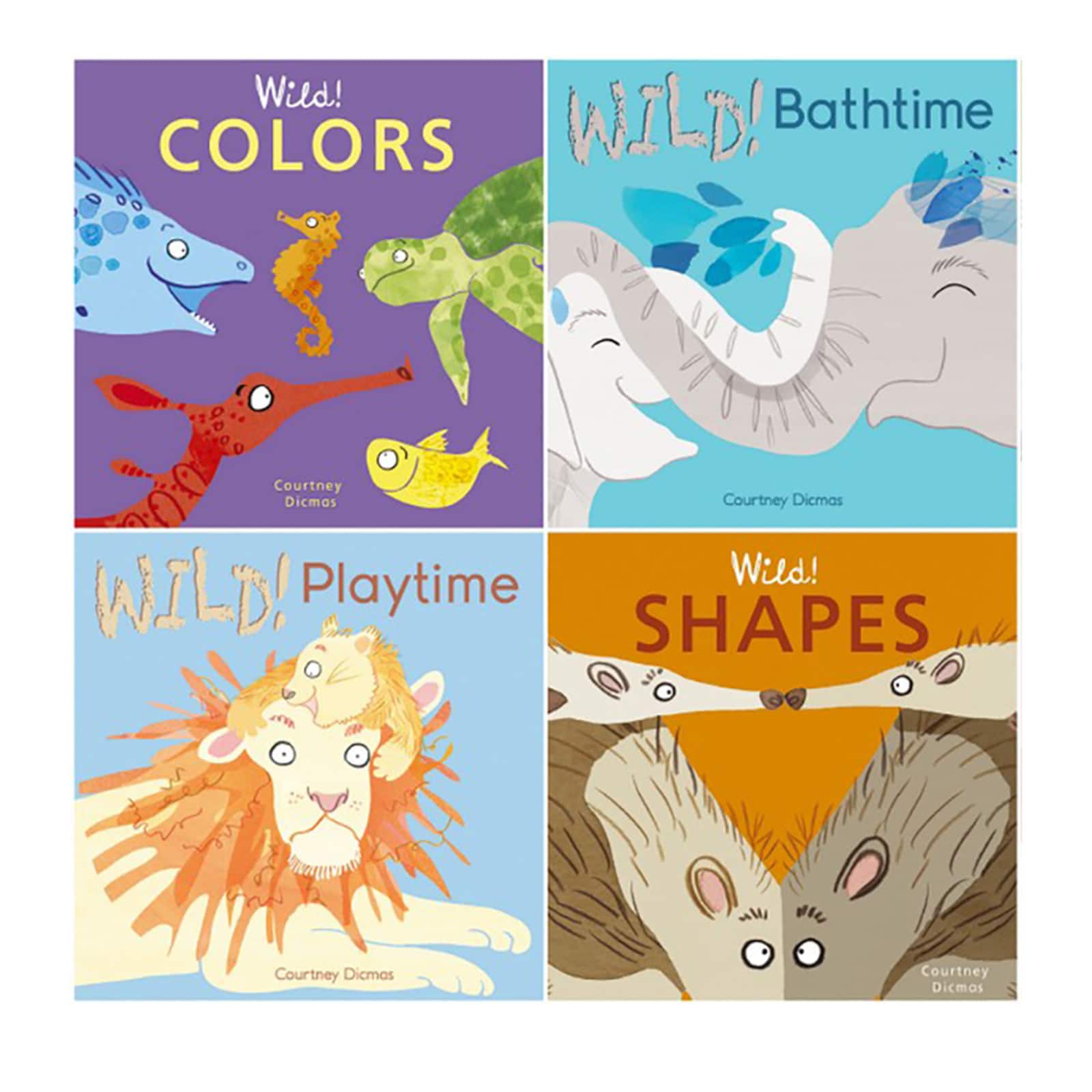 Child's Play Books Wild! Concepts Board Book Set