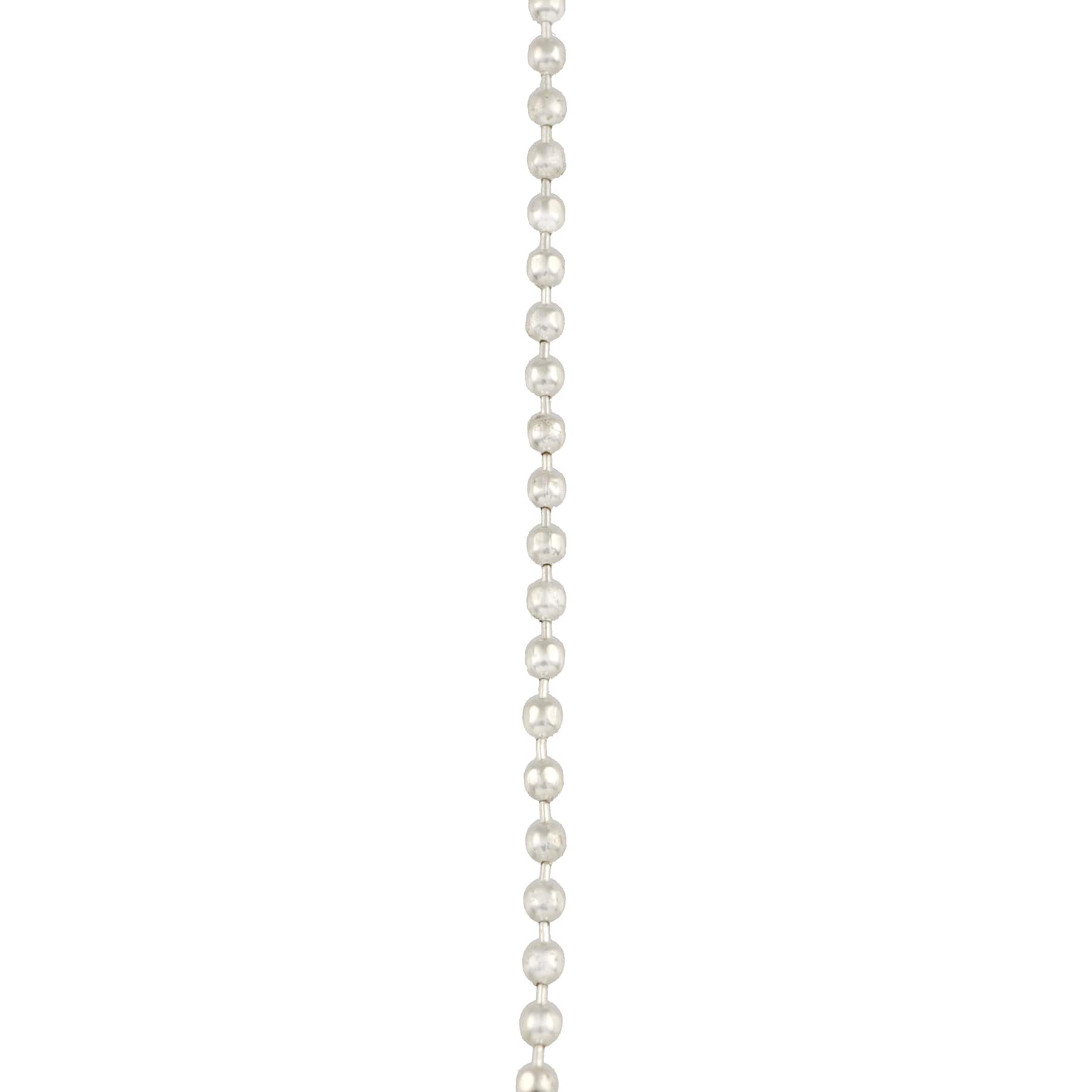 12 Packs: 3 ct. (36 total) Silver Ball Bead Necklace Set by Bead Landing™