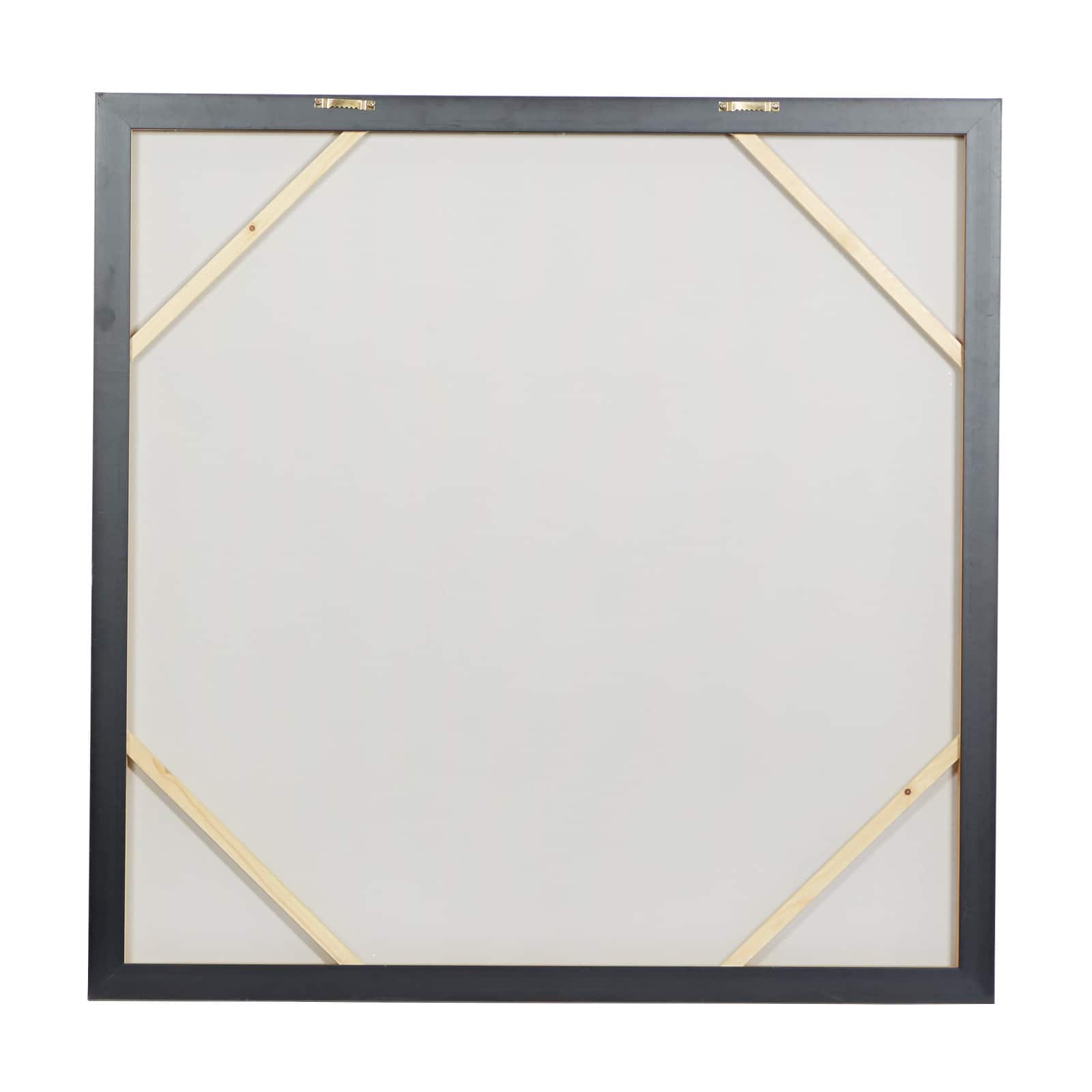 CosmoLiving by Cosmopolitan White Canvas Contemporary Wall Art