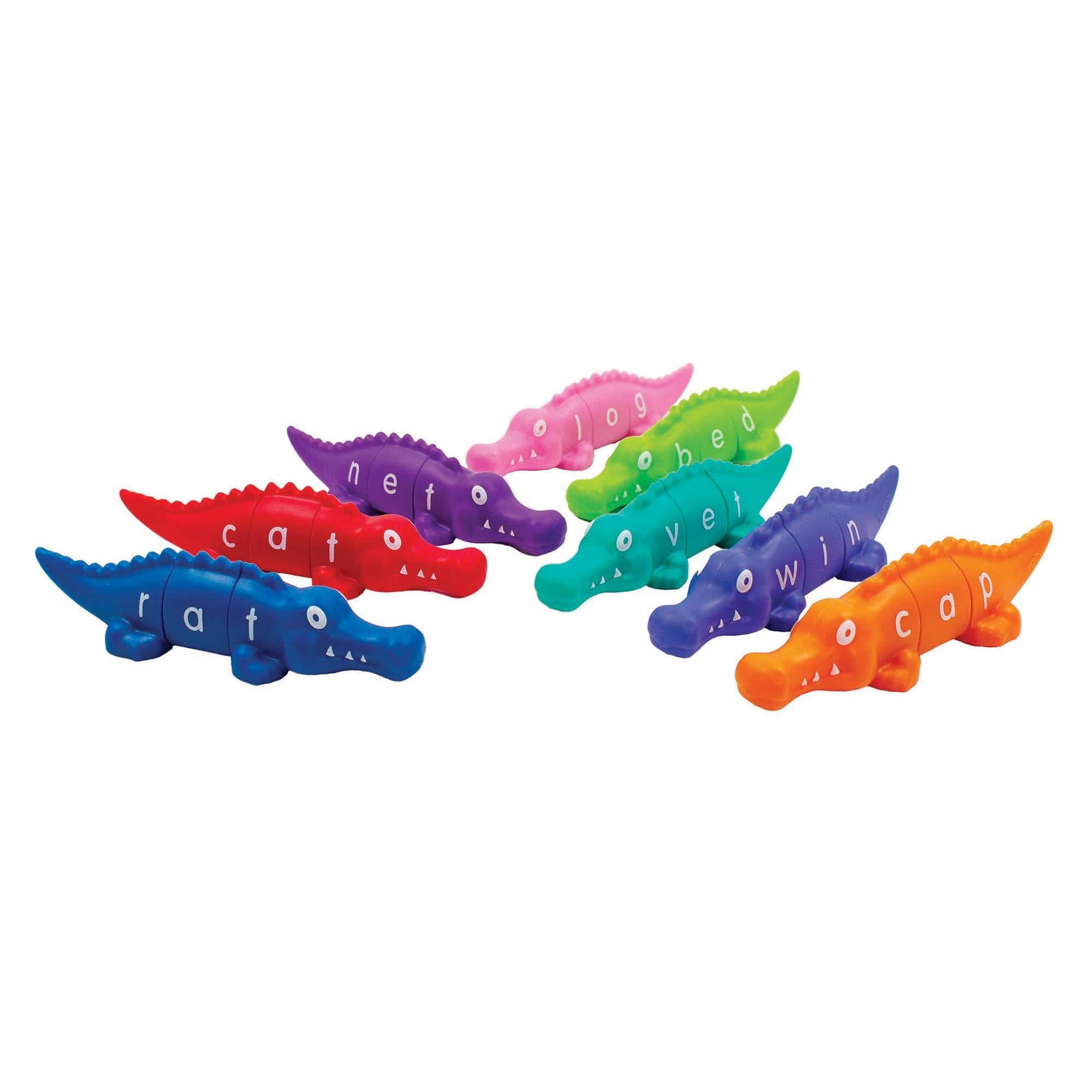 Junior Learning® CVC Spelligators Word Building Set