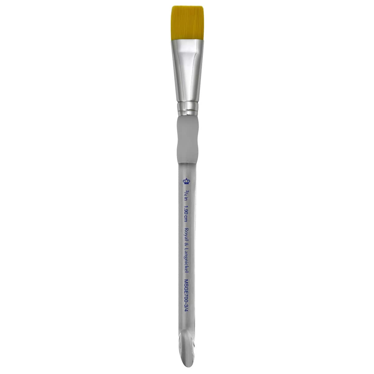 12 Pack: Royal & Langnickel® Soft-Grip™ Golden Taklon Short Handle Glaze Wash Brush