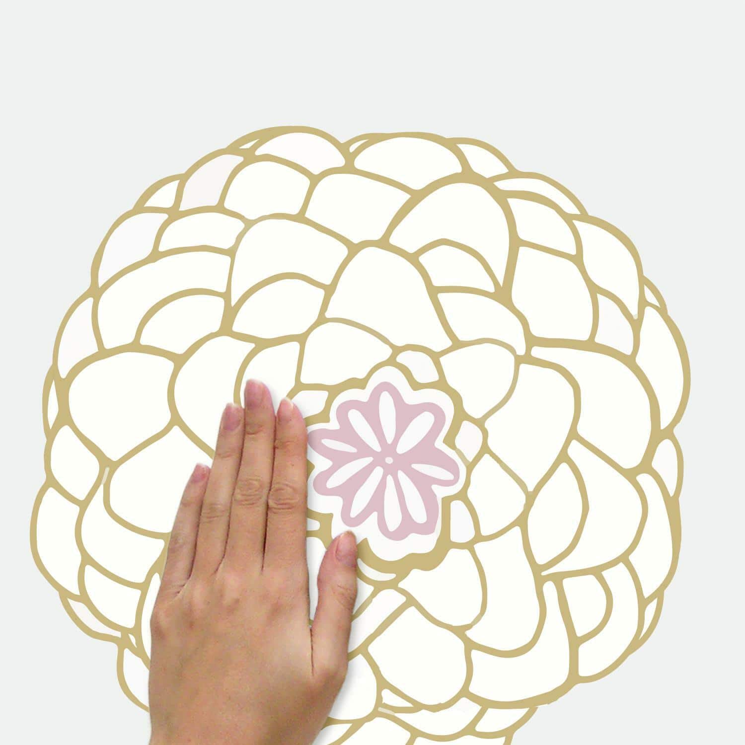 RoomMates Perennial Blooms Peel & Stick Giant Wall Decals