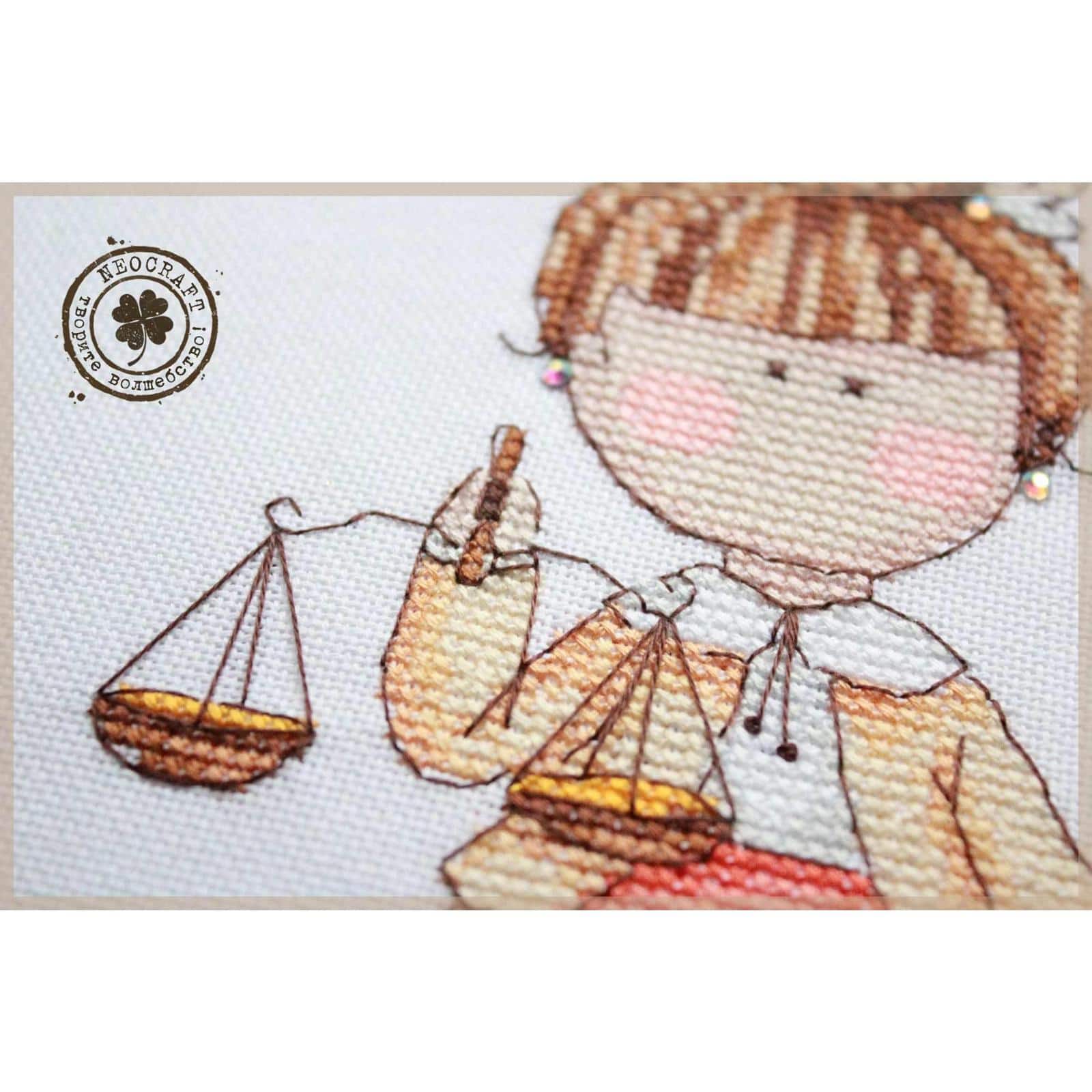 Neocraft Libra Cross Stitch Kit