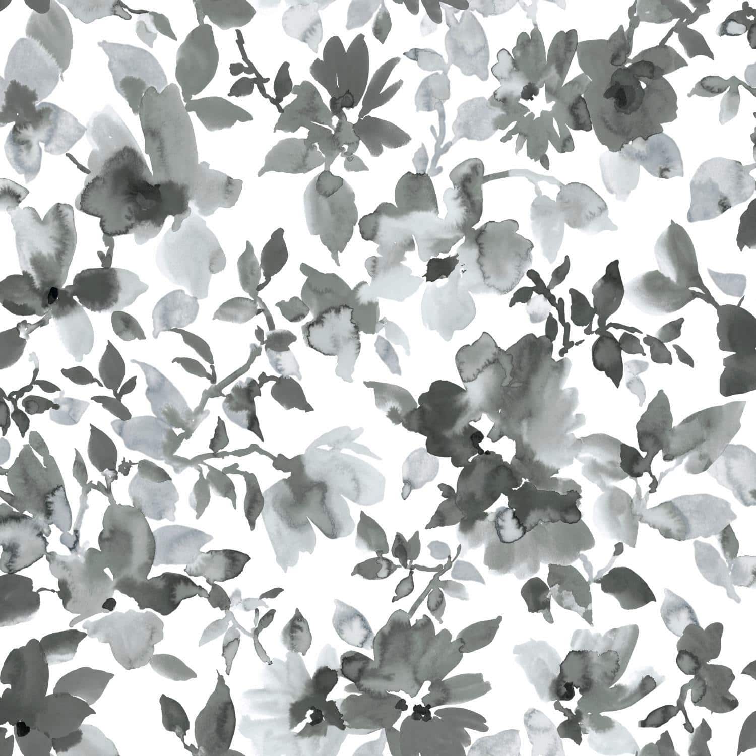 RoomMates Watercolor Floral Peel & Stick Wallpaper
