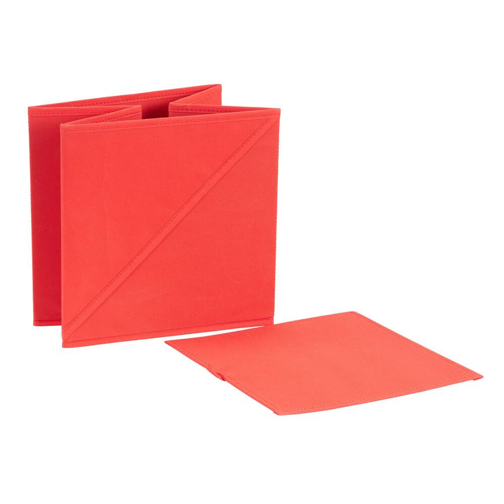 Household Essentials Storage Cubes with Diagonal Handle, 6ct.