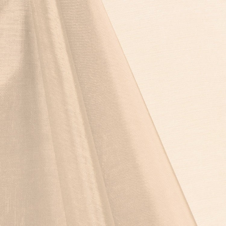Champagne Mirror Organza