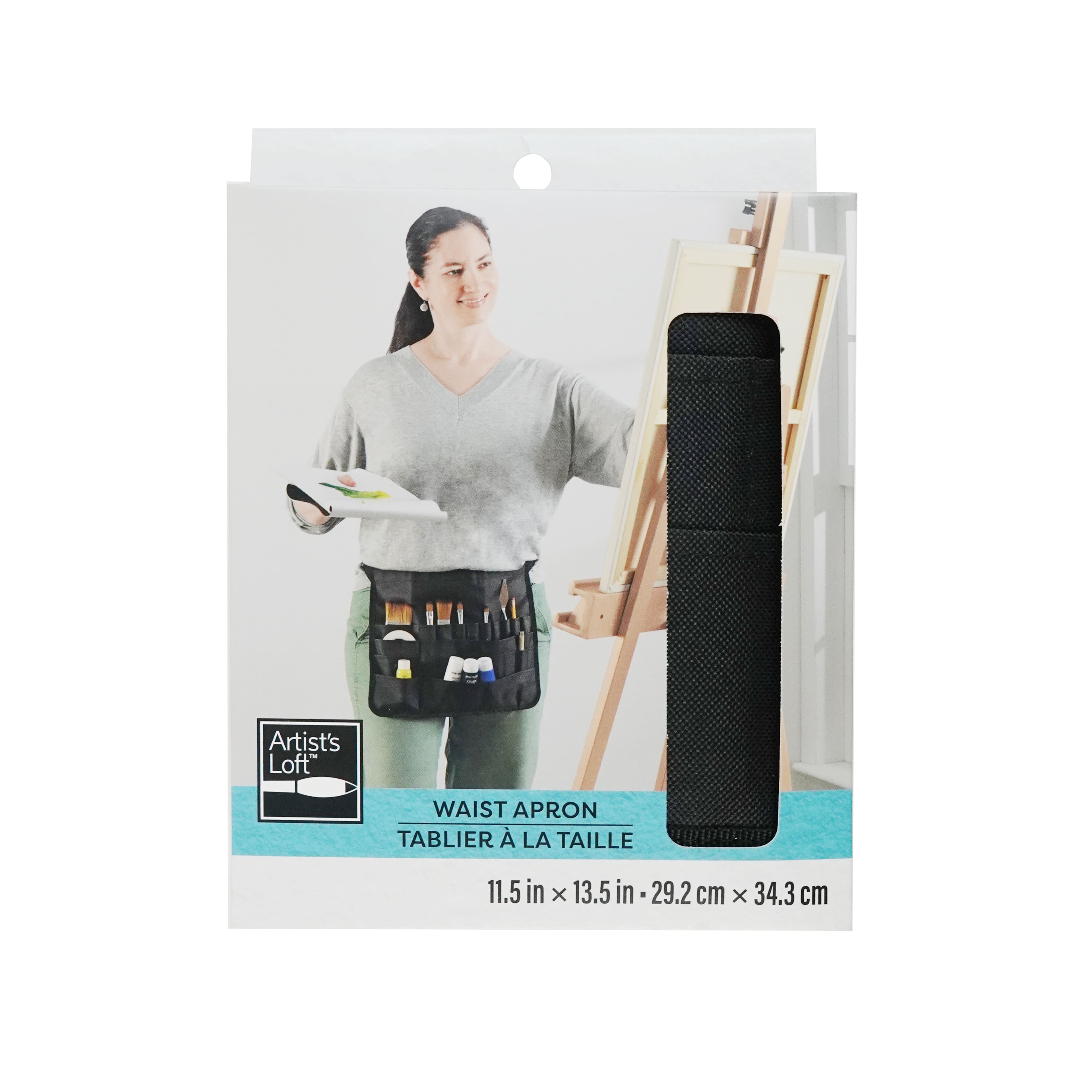 12 Pack: 11.5" x 13.5" Black Waist Apron by Artist's Loft™