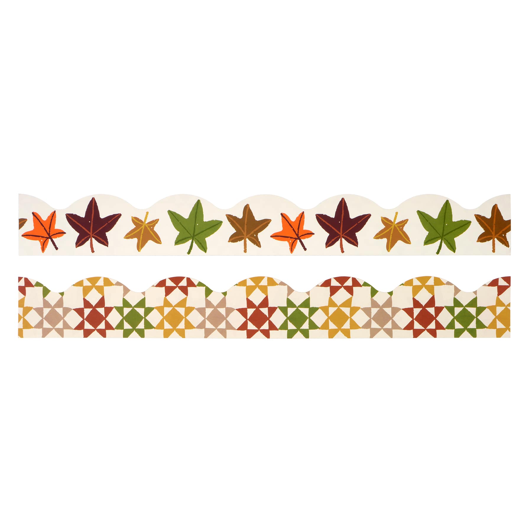 Class Rules! 2.25" x 18" Fall Leaf Borders, 12ct. by B2C™
